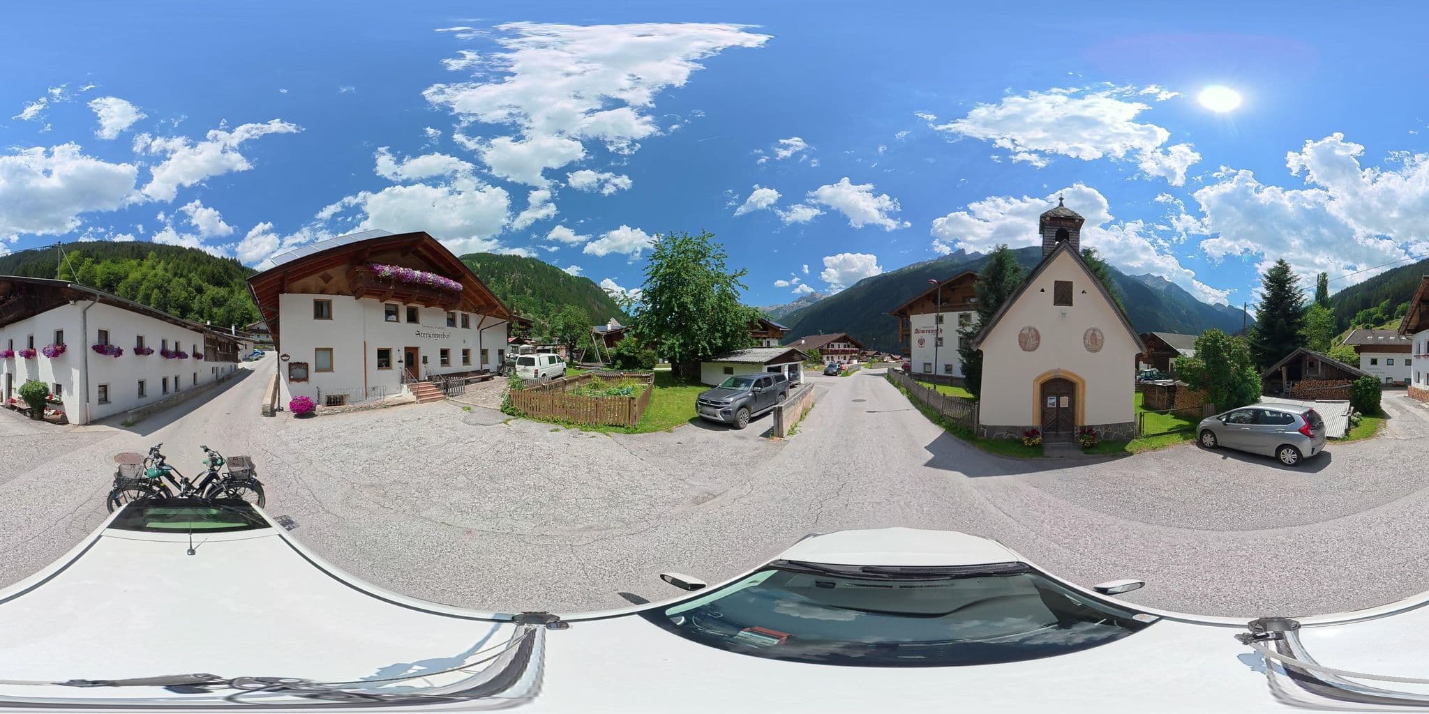 Street view near Hotel Pension Almrausch Danler, Neustift im Stubaital