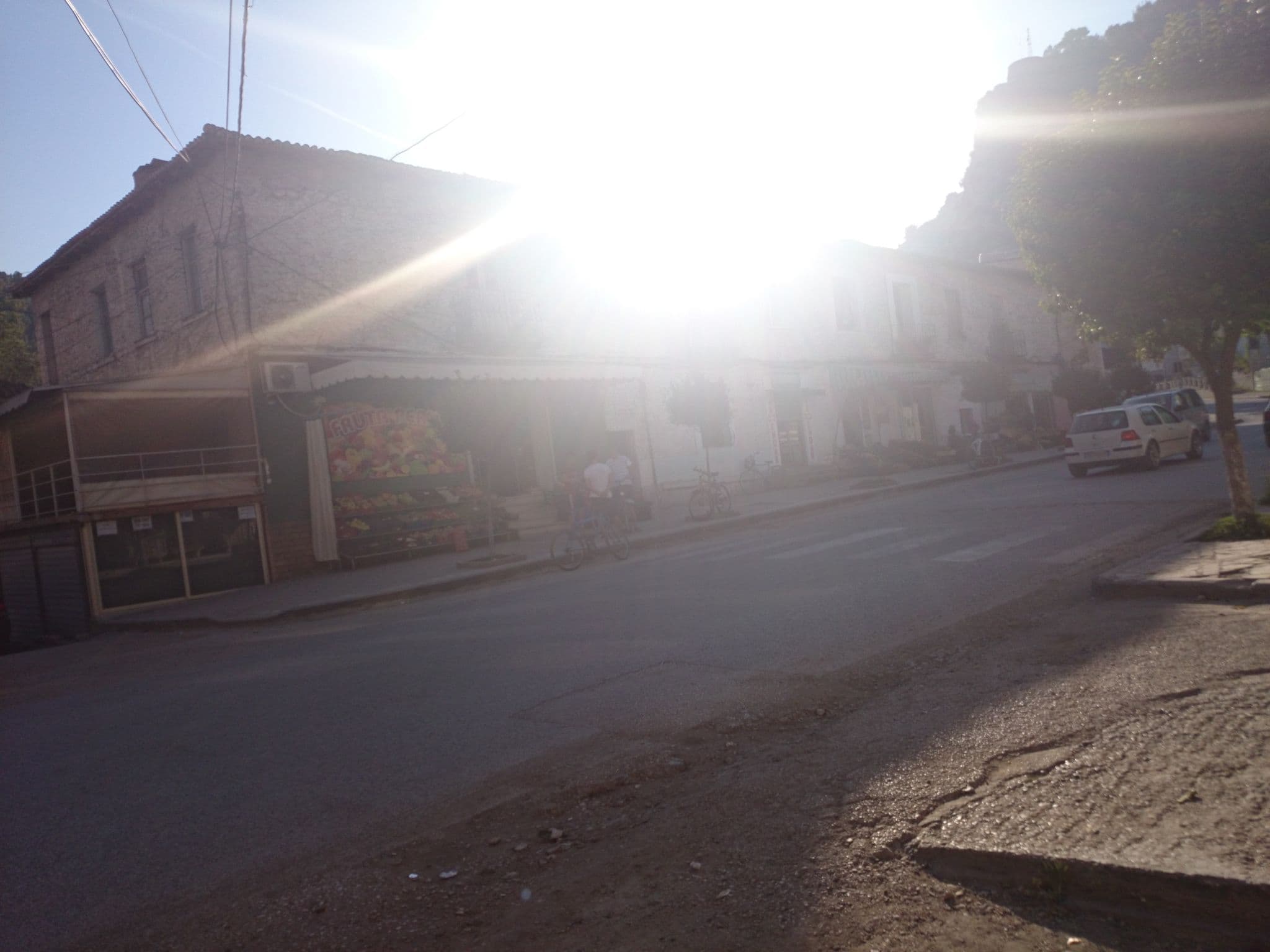 Street view near Hotel Portiki, Berat — © ebel (CC BY-SA · Mapillary)