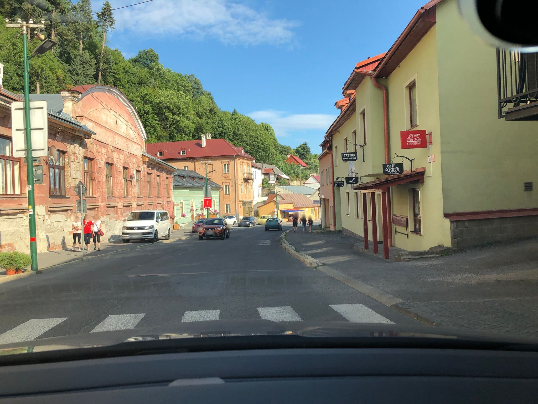 Street view near Apartmány Perla, Banská Štiavnica — © atze777 (CC BY-SA · Mapillary)