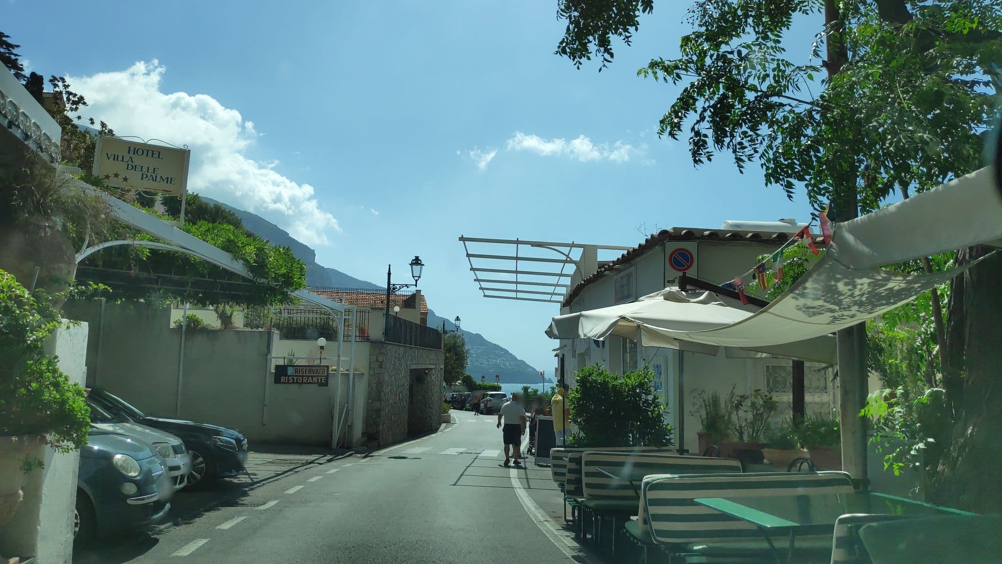 Street view near La Bizantina Luxury Villa, Positano — © marcuscalabresus (CC BY-SA · Mapillary)