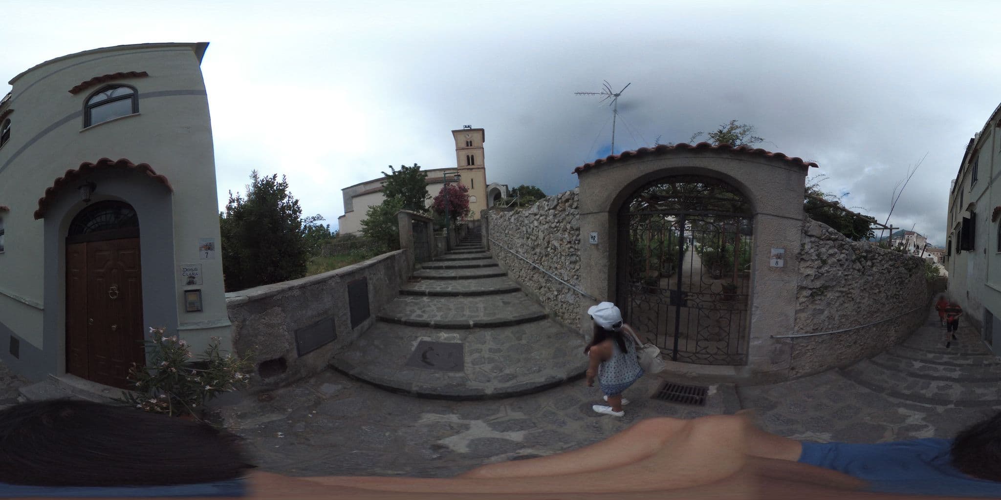 Street view near Villa Casale, Ravello — © marcuscalabresus (CC BY-SA · Mapillary)