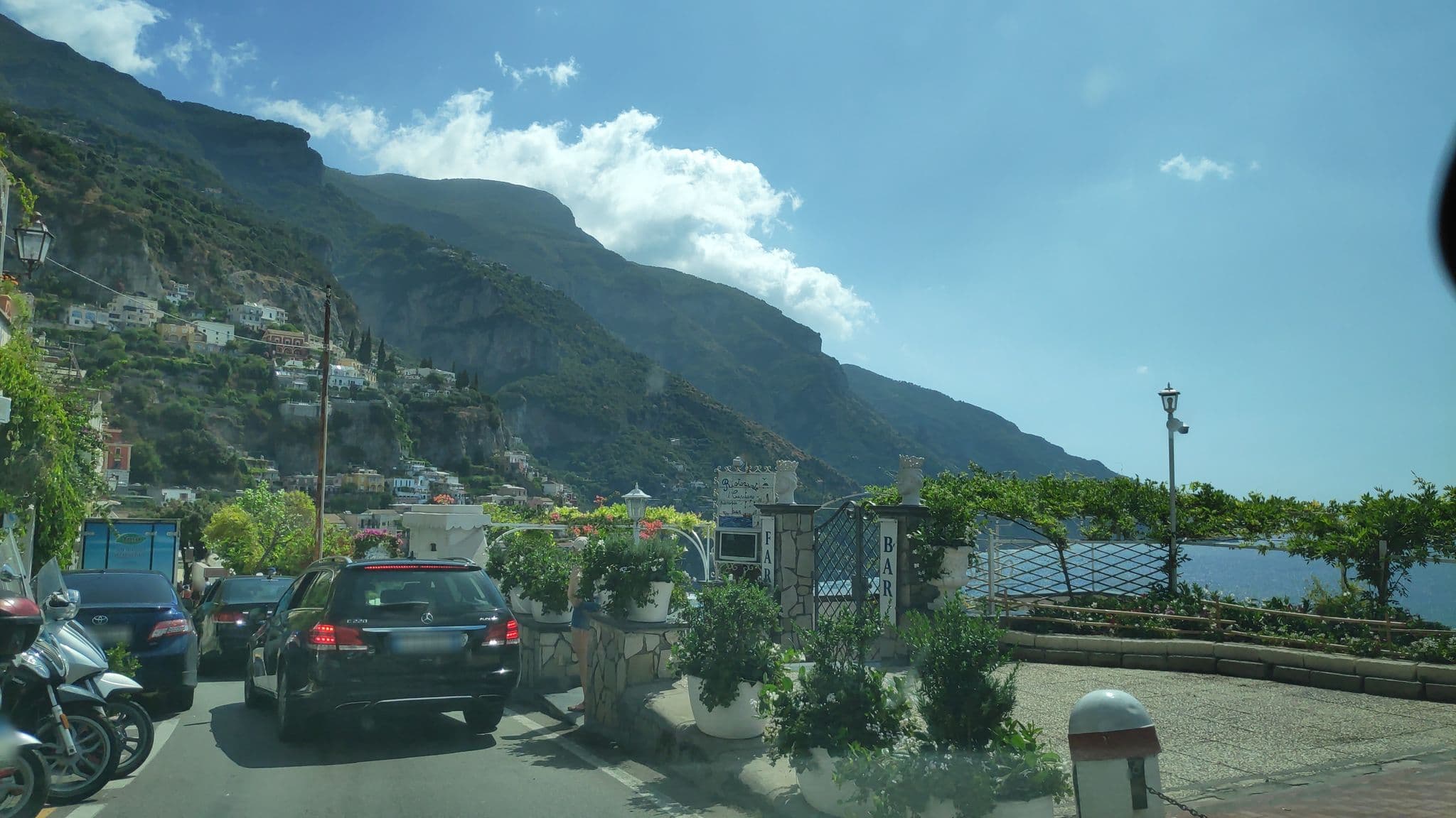 Street view near Villa la Trasita, Positano — © marcuscalabresus (CC BY-SA · Mapillary)