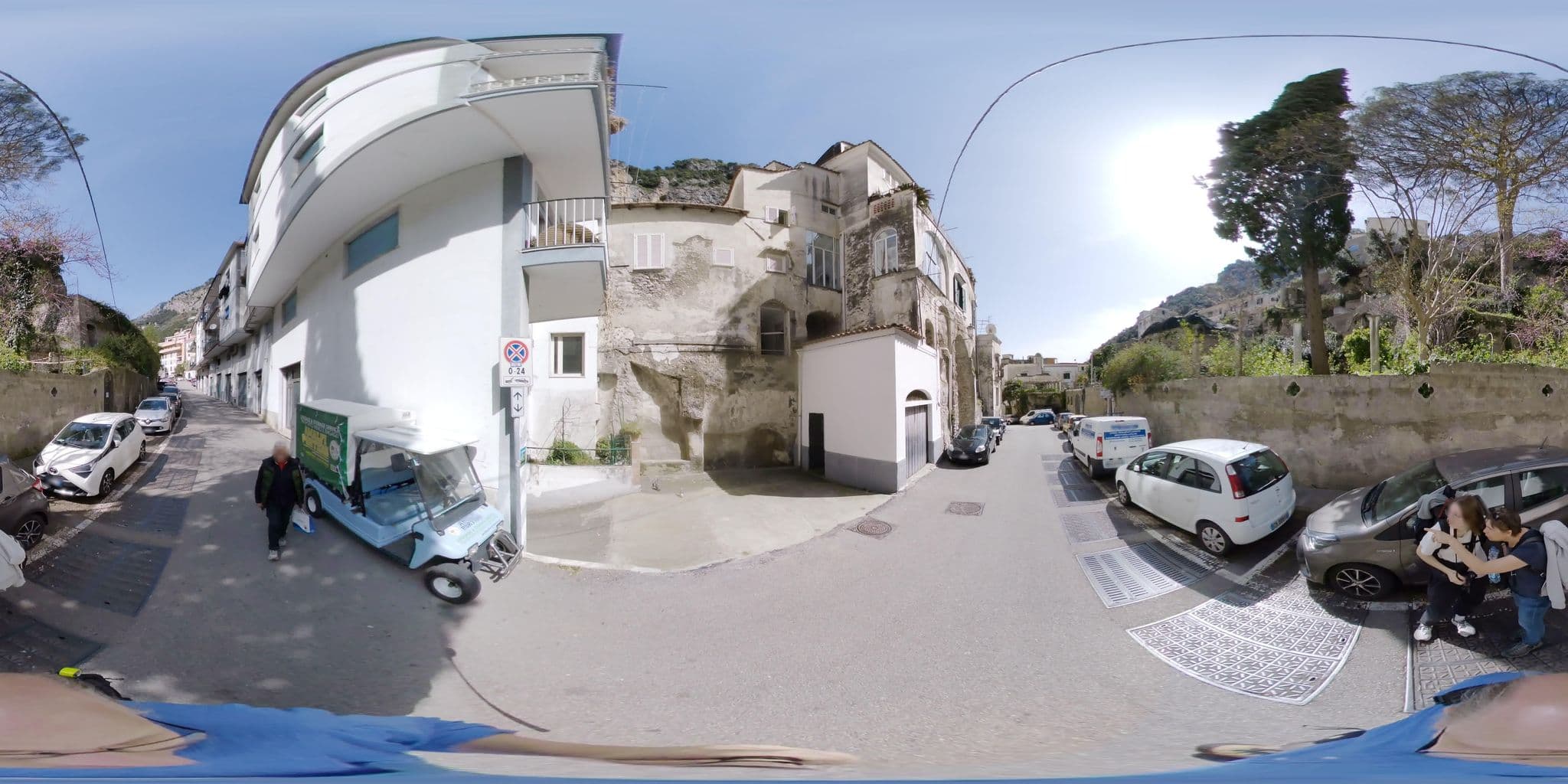Street view near Villa Fabiana, Amalfi — © stefan-RolfsRom (CC BY-SA · Mapillary)