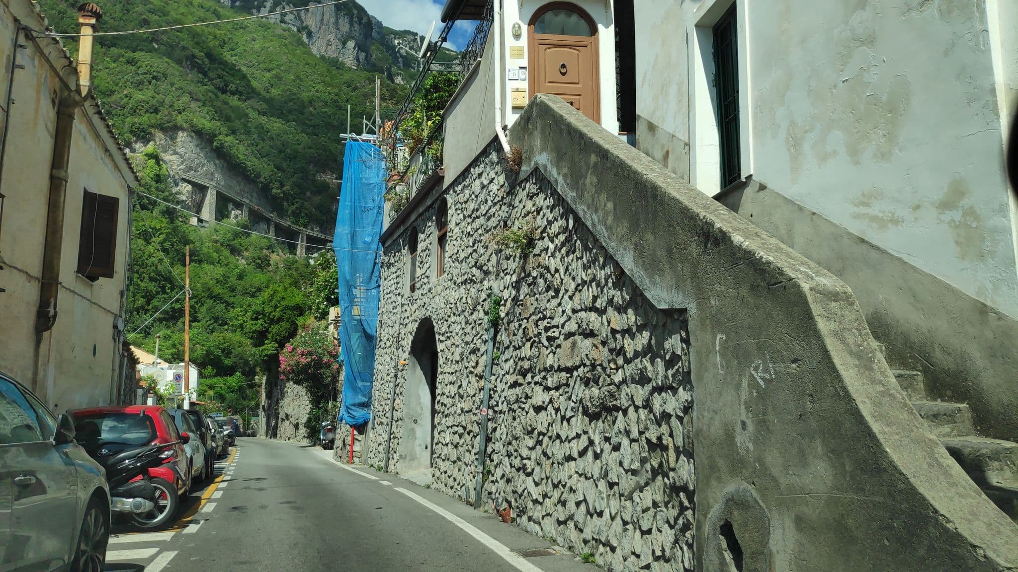 Street view near Maristella, Positano — © marcuscalabresus (CC BY-SA · Mapillary)