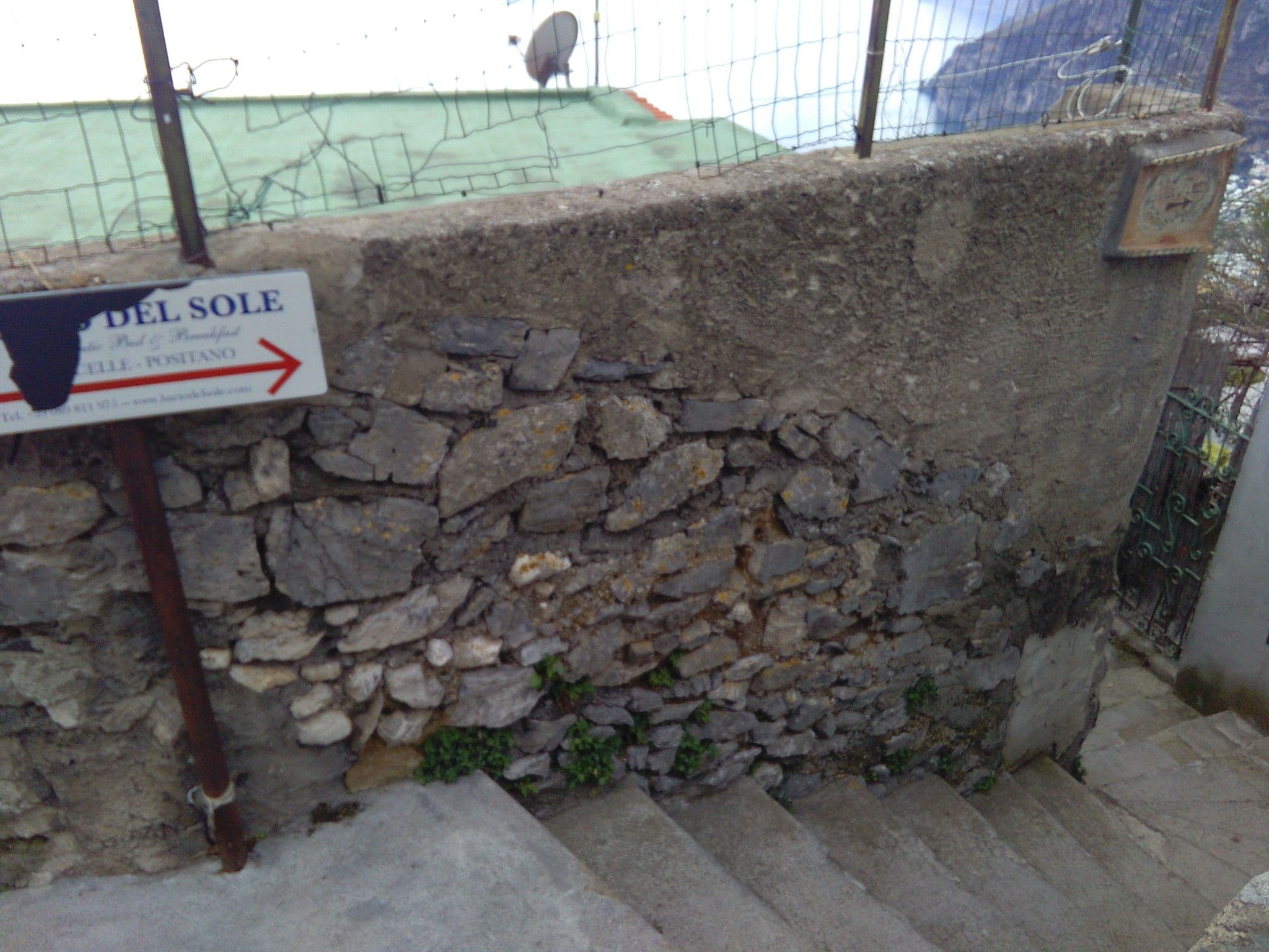 Street view near Nino's B & B, Positano — © ris (CC BY-SA · Mapillary)
