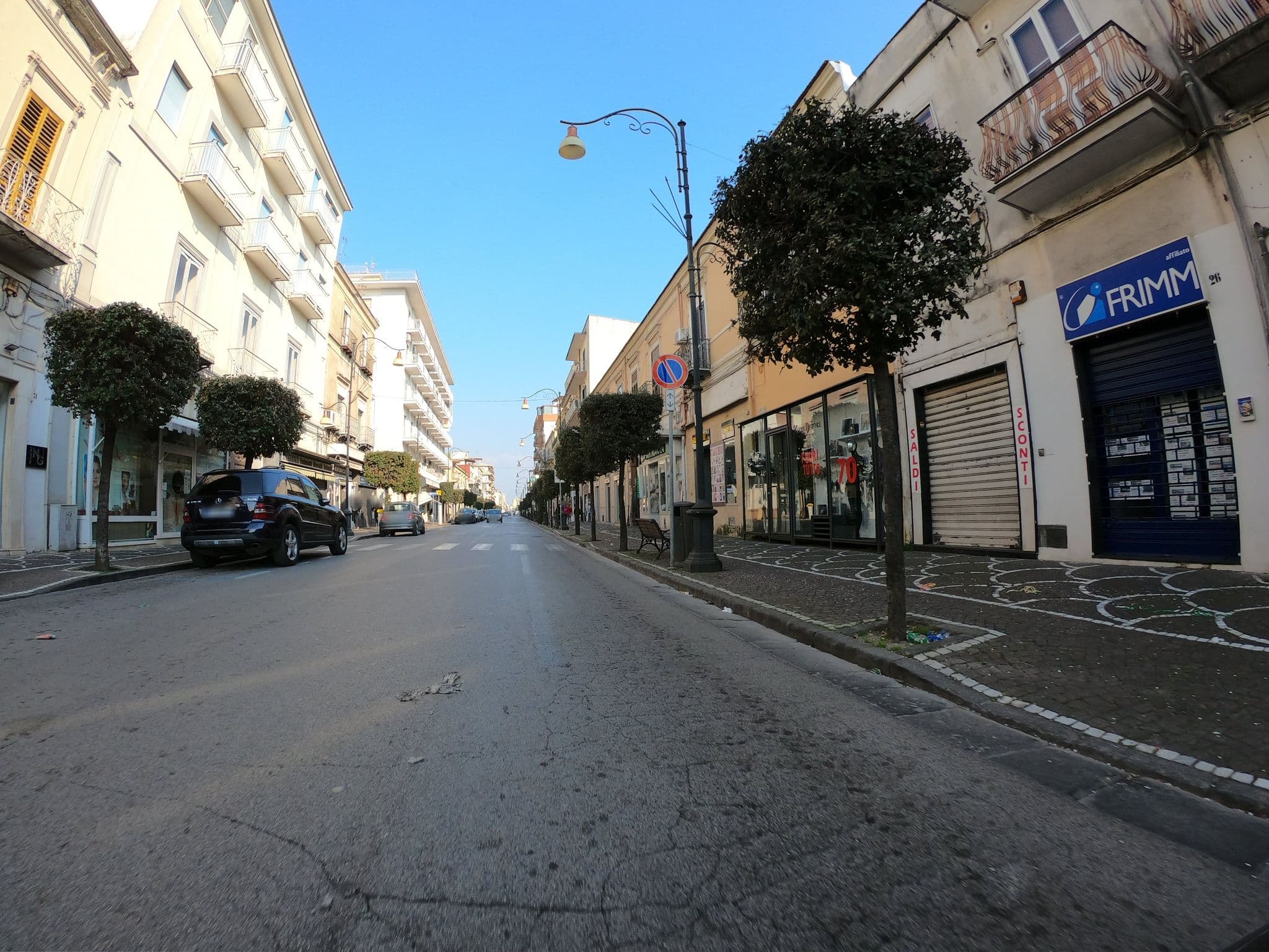 Street view near Mauritius Open Space, Pompei — © richlv (CC BY-SA · Mapillary)