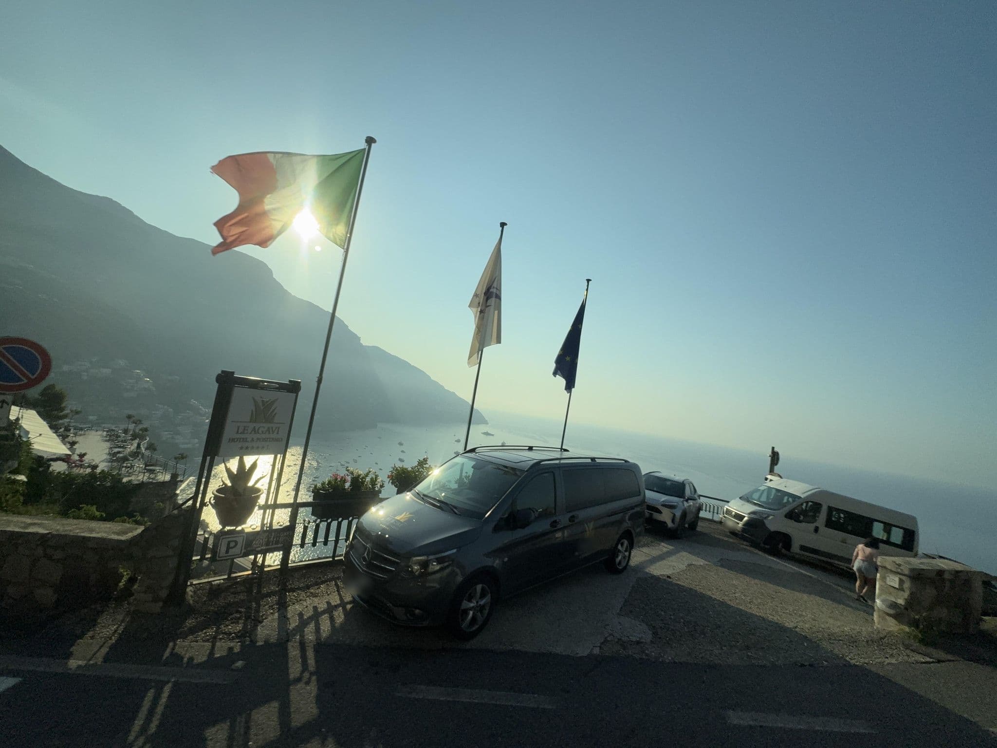 Street view near Villa Ponente, Positano — © mapconcierge (CC BY-SA · Mapillary)