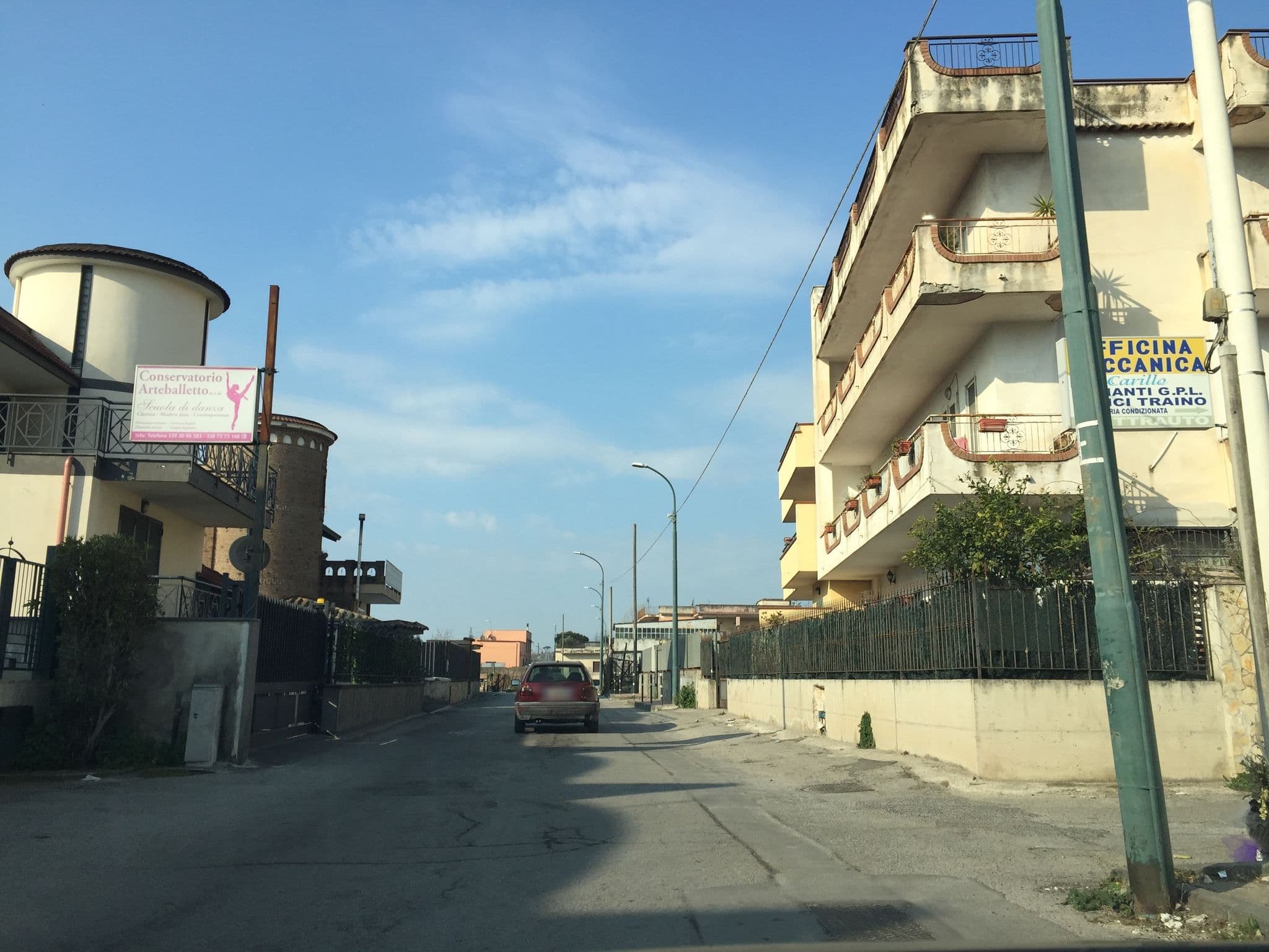 Street view near Ricomincio da 3, Pompei — © richlv (CC BY-SA · Mapillary)