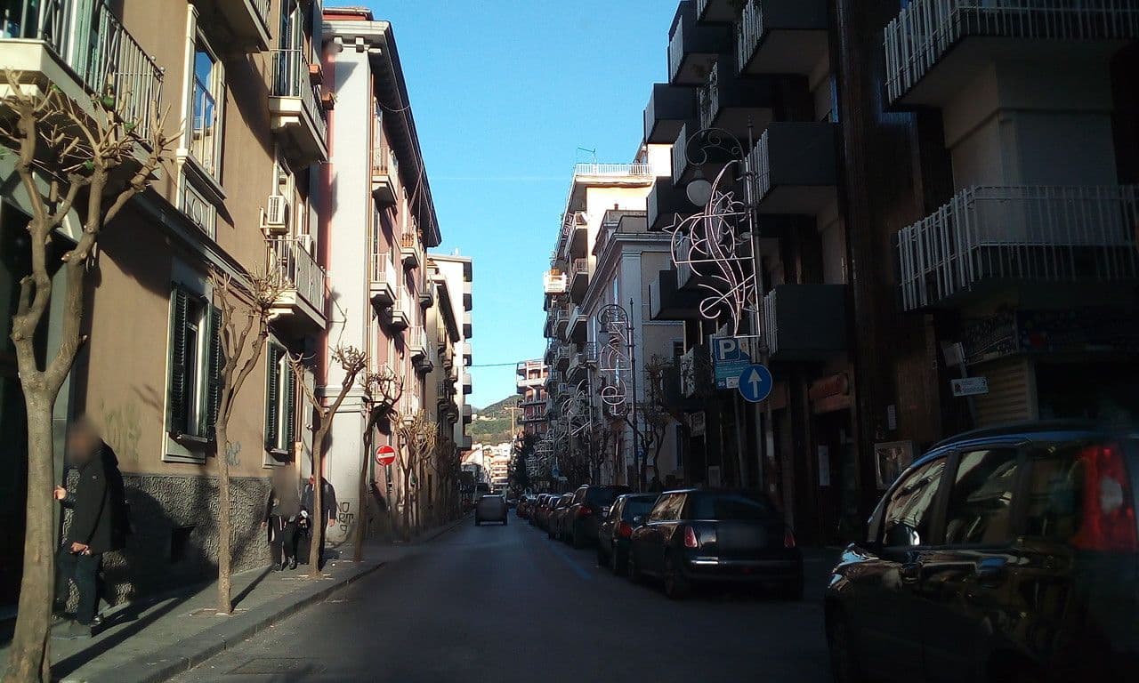 Street view near Albamares B&B, Salerno — © giosa94 (CC BY-SA · Mapillary)