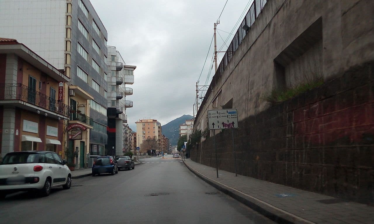 Street view near MiniHotel, Salerno — © giosa94 (CC BY-SA · Mapillary)