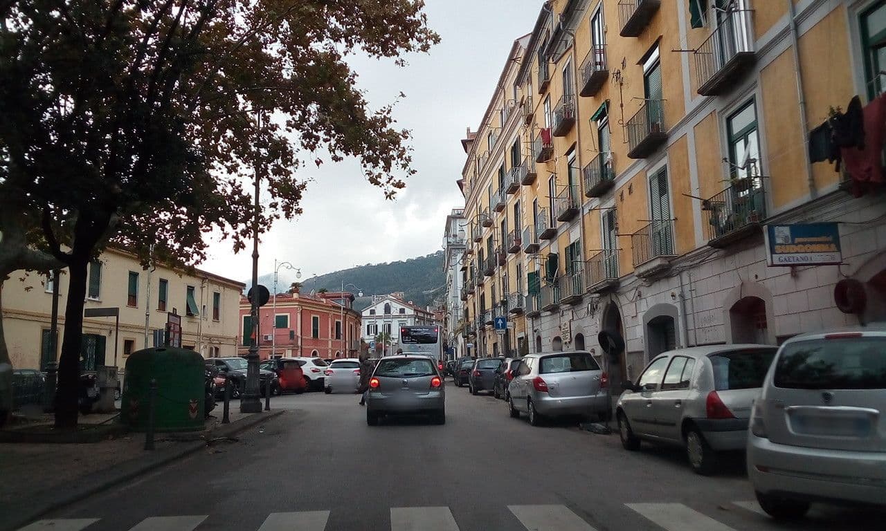 Street view near Wanderlust Bed & Breakfast, Vietri sul Mare — © giosa94 (CC BY-SA · Mapillary)