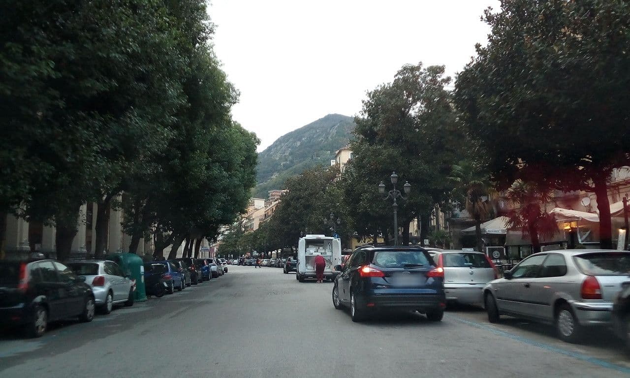 Street view near Un Tetto di Stelle Deluxe Home, Vietri sul Mare — © giosa94 (CC BY-SA · Mapillary)