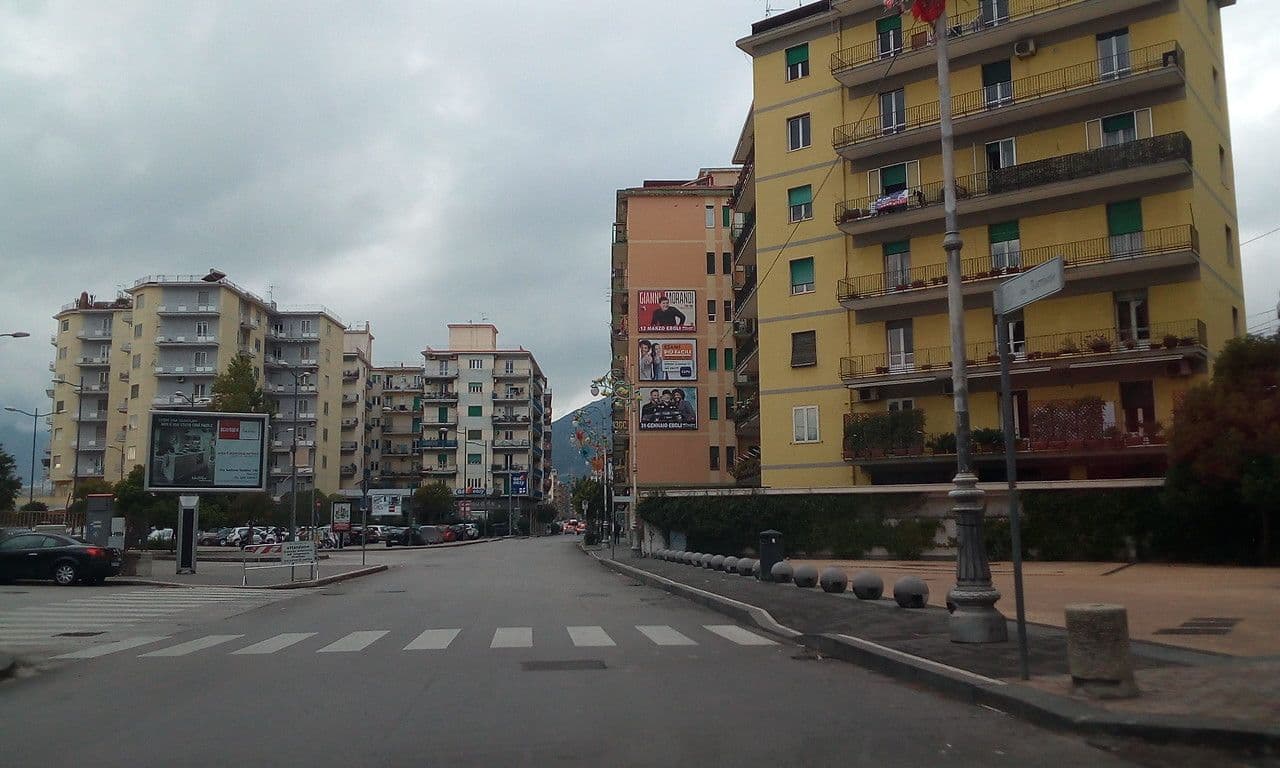 Street view near Torre Cielo e Mare Bed & Breakfast, Salerno — © giosa94 (CC BY-SA · Mapillary)