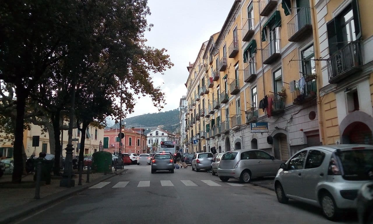 Street view near Accommodation/Casa Vacanze nel Cuore di Salerno, Vietri sul Mare — © giosa94 (CC BY-SA · Mapillary)