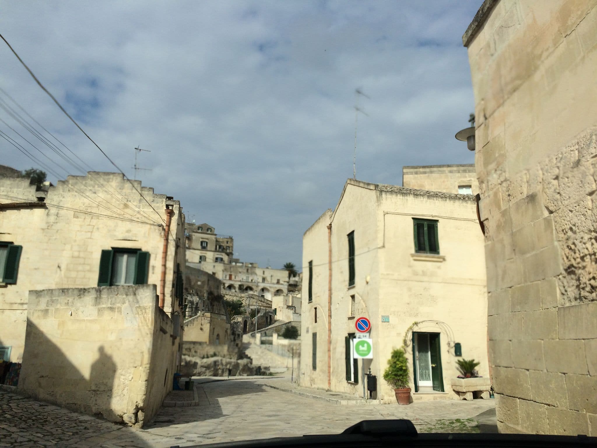 Street view near Thymus Residence Nei Sassi, Matera — © raxpa (CC BY-SA · Mapillary)
