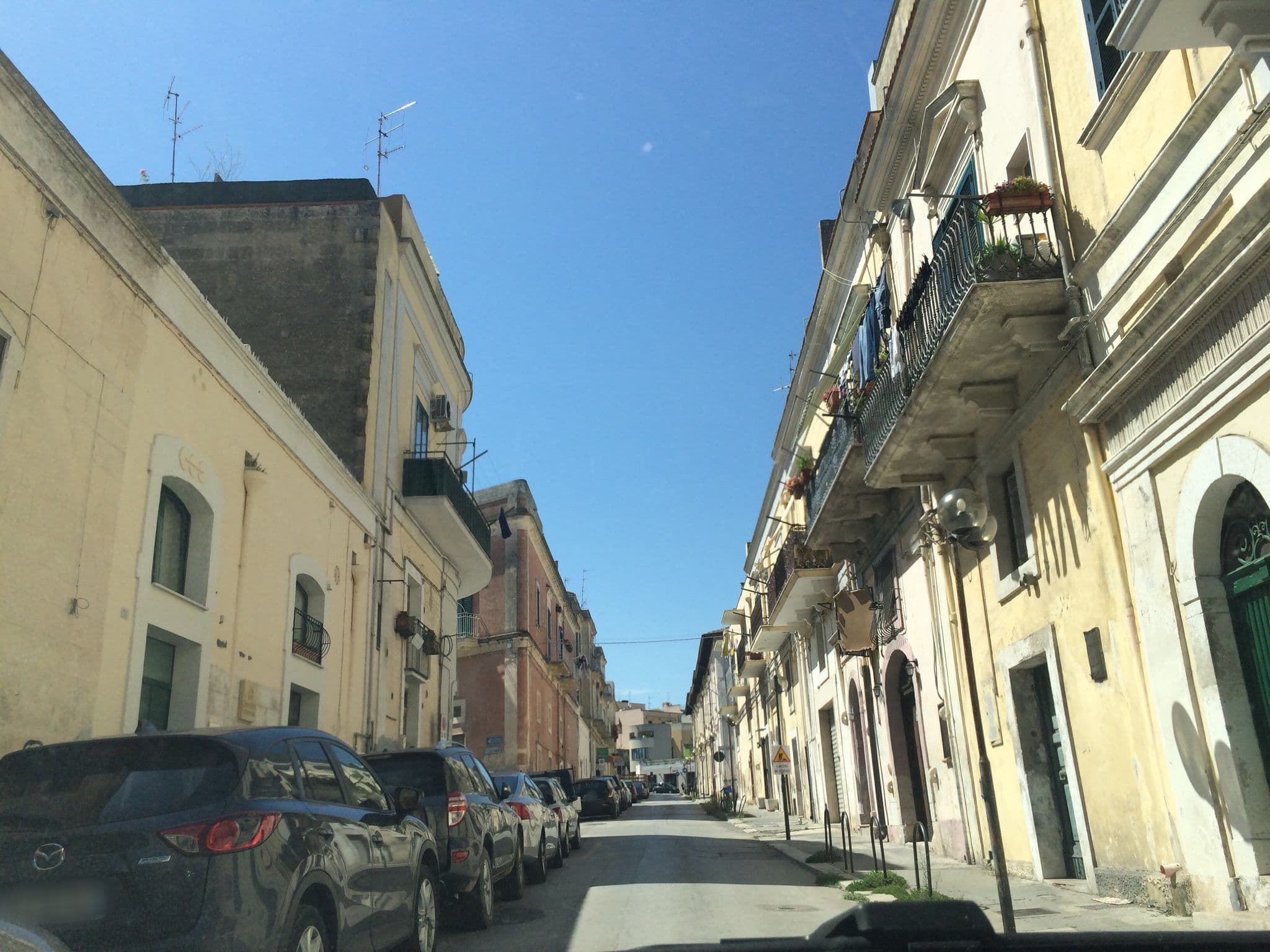 Street view near Casa Natalì, Matera — © raxpa (CC BY-SA · Mapillary)