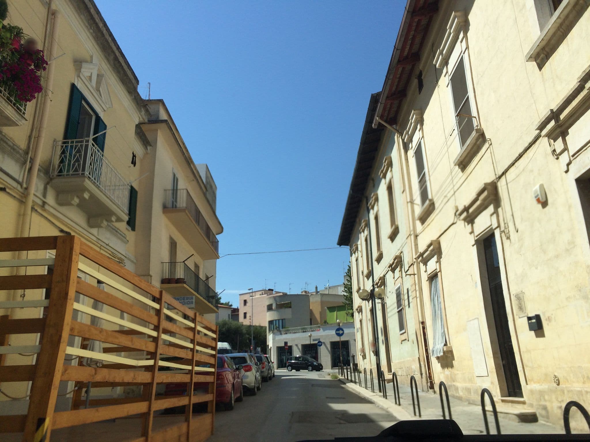 Street view near La Mansardina, Matera — © raxpa (CC BY-SA · Mapillary)