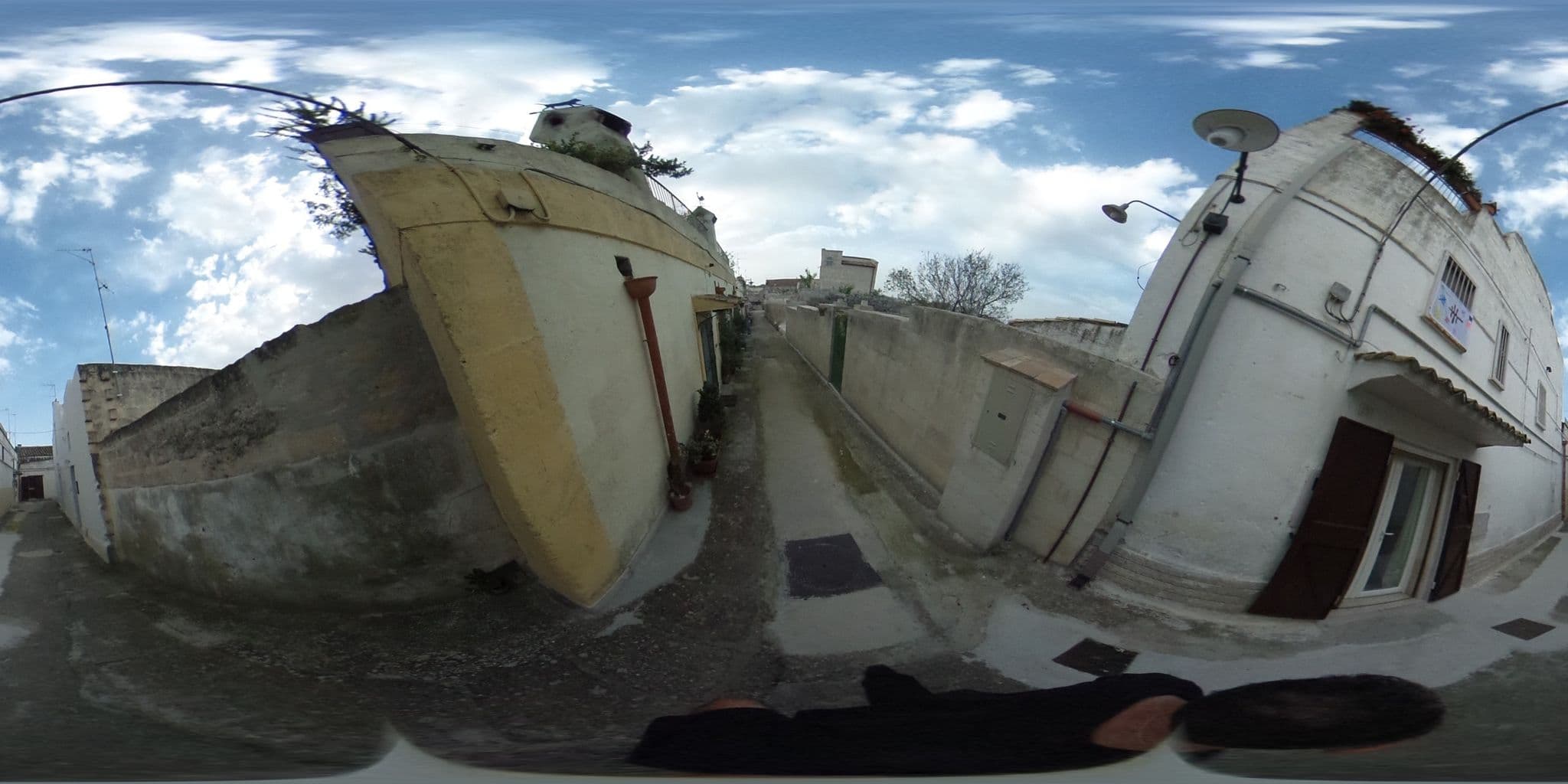 Street view near Hotel Il Belvedere, Matera — © raxpa (CC BY-SA · Mapillary)