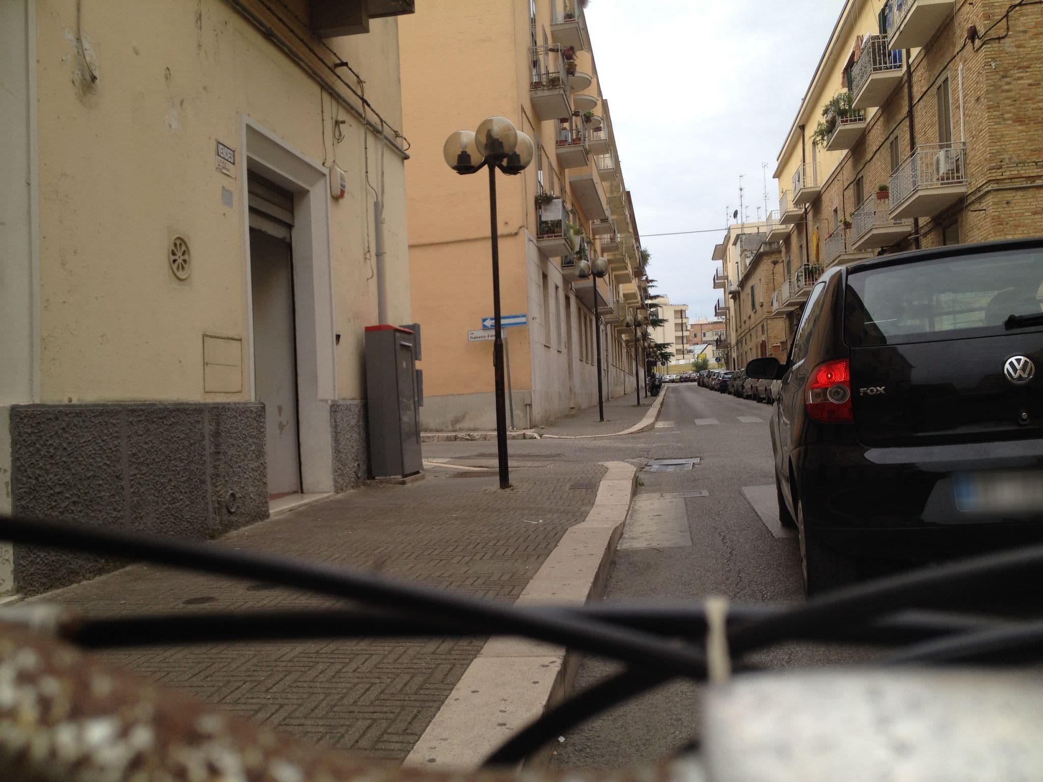 Street view near Rosella's Rooms, Matera — © raxpa (CC BY-SA · Mapillary)