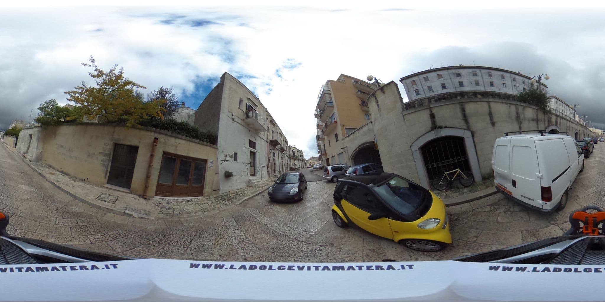 Street view near A Casa di Rosa, Matera — © raxpa (CC BY-SA · Mapillary)