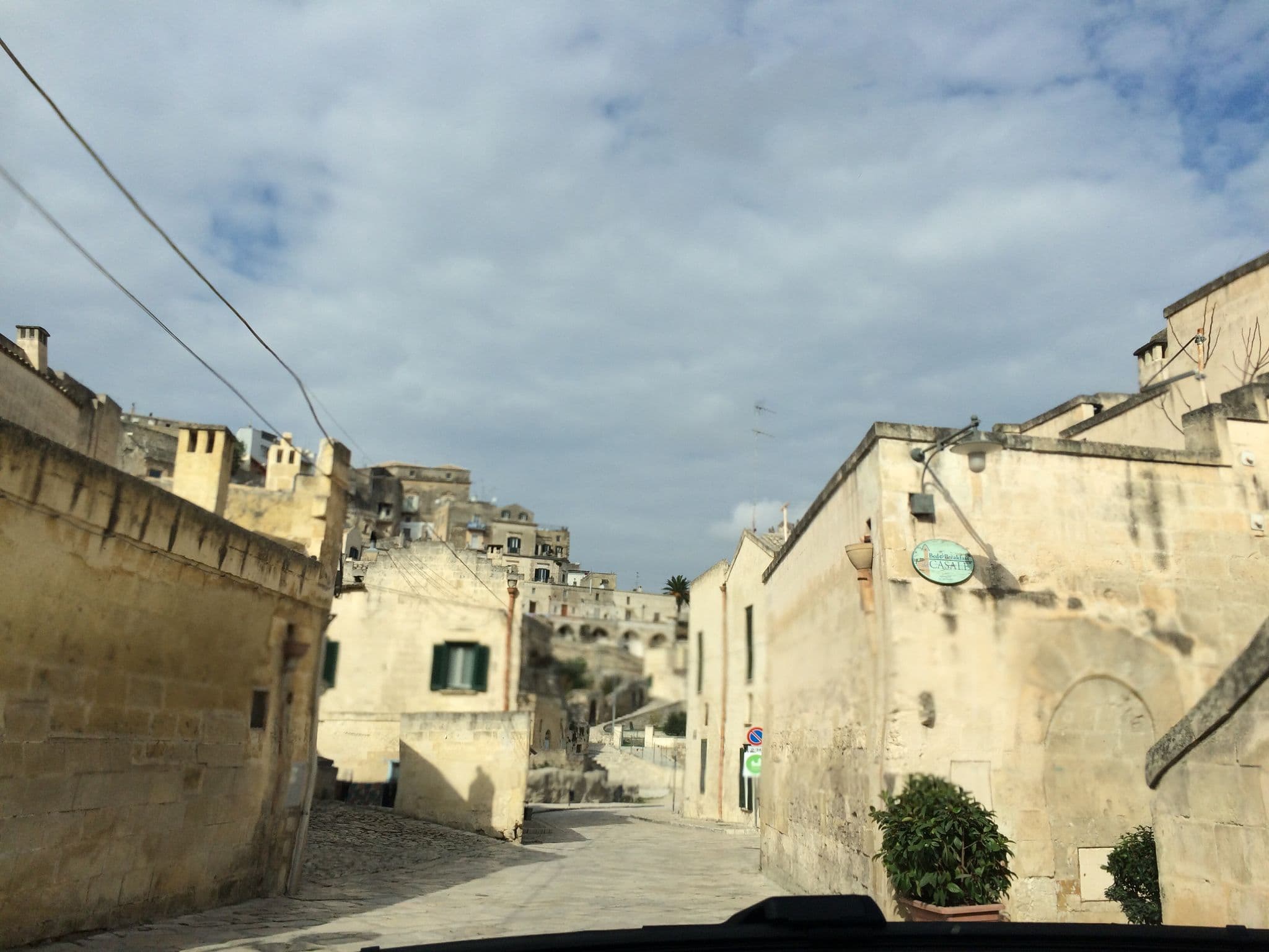 Street view near La Dimora di Metello, Matera — © raxpa (CC BY-SA · Mapillary)
