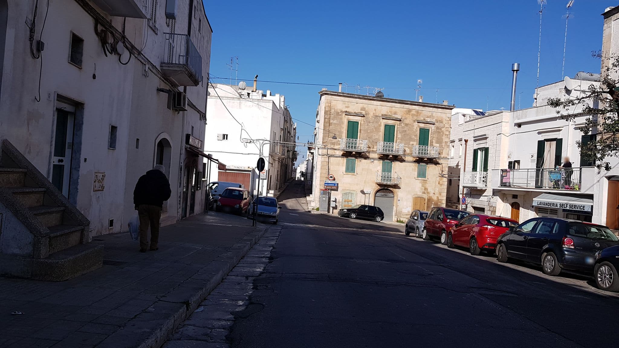 Street view near Nonna Isa, Ostuni — © ale_zena_it (CC BY-SA · Mapillary)
