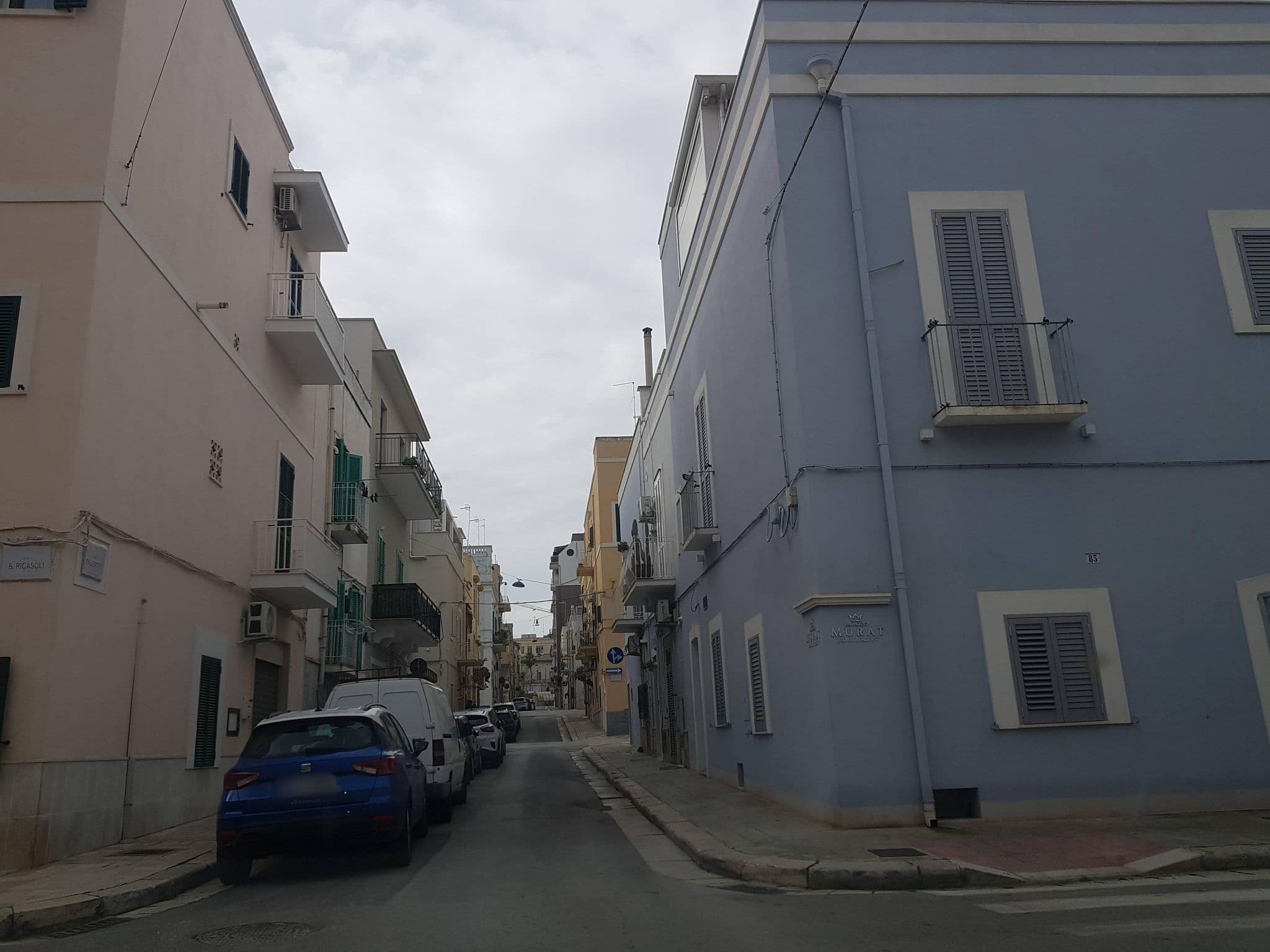 Street view near Il Cedrangolo House, Monopoli — © clamast (CC BY-SA · Mapillary)