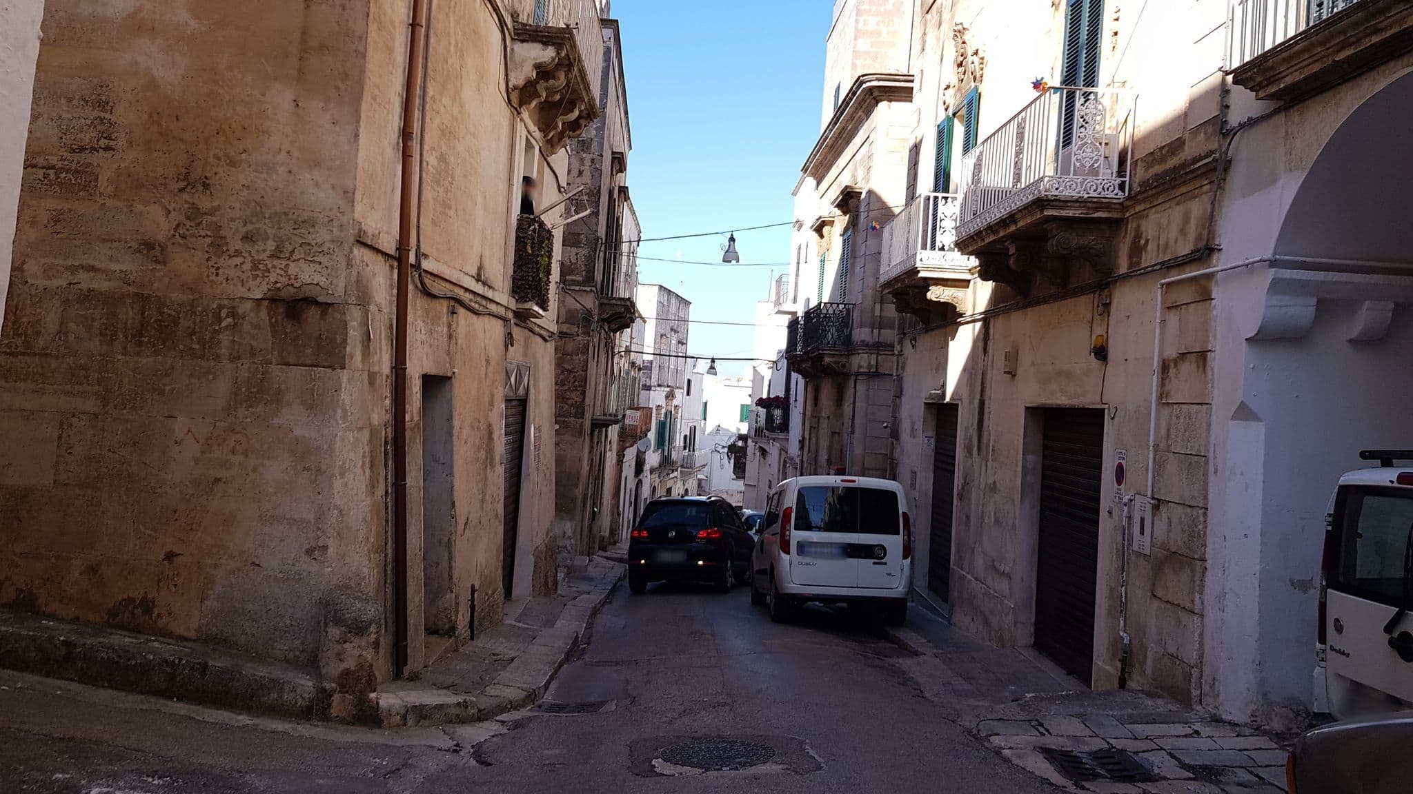 Street view near B&b Biancaneve, Ostuni — © ale_zena_it (CC BY-SA · Mapillary)