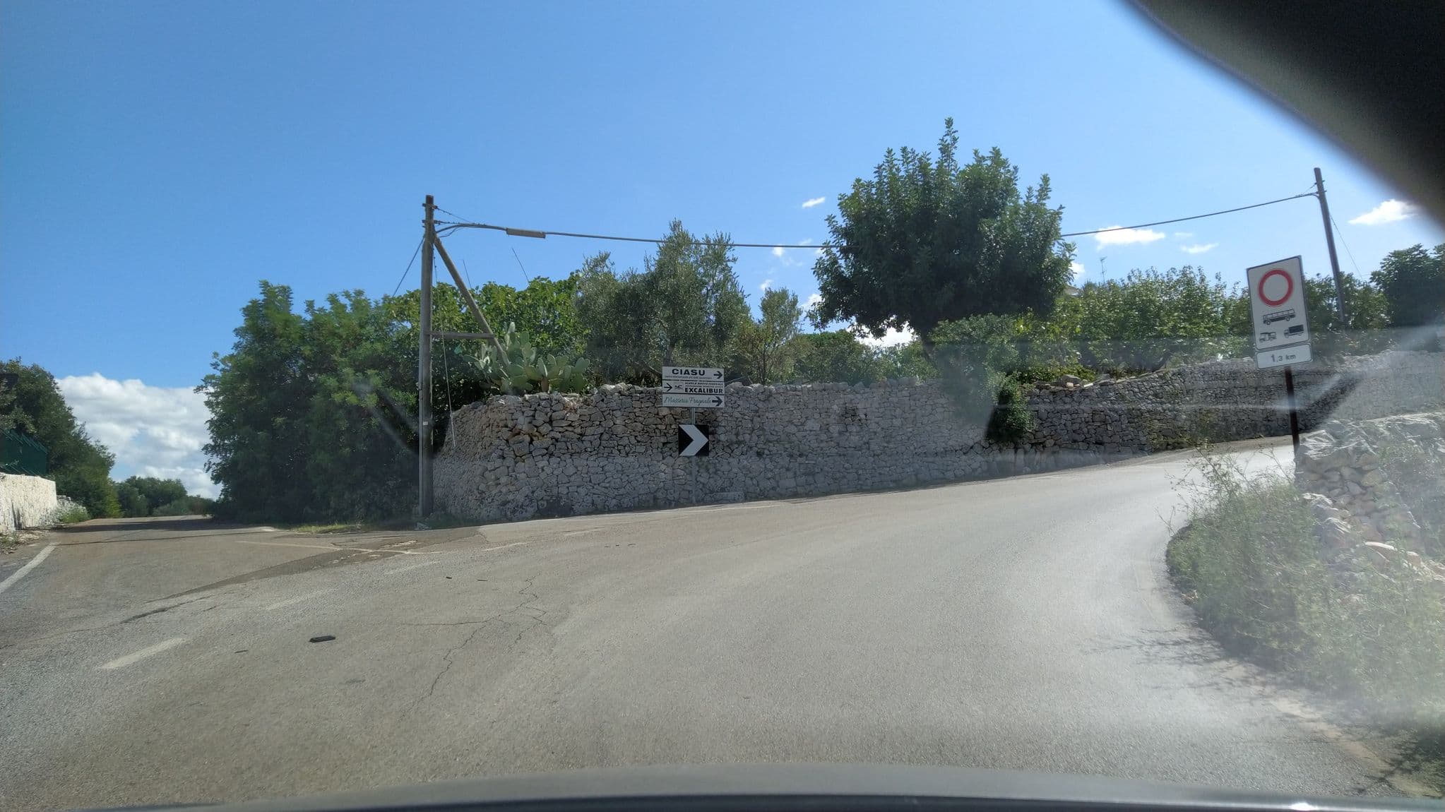 Street view near Masseria Trotta B&B, Lamie di Olimpie-Selva — © spike73 (CC BY-SA · Mapillary)