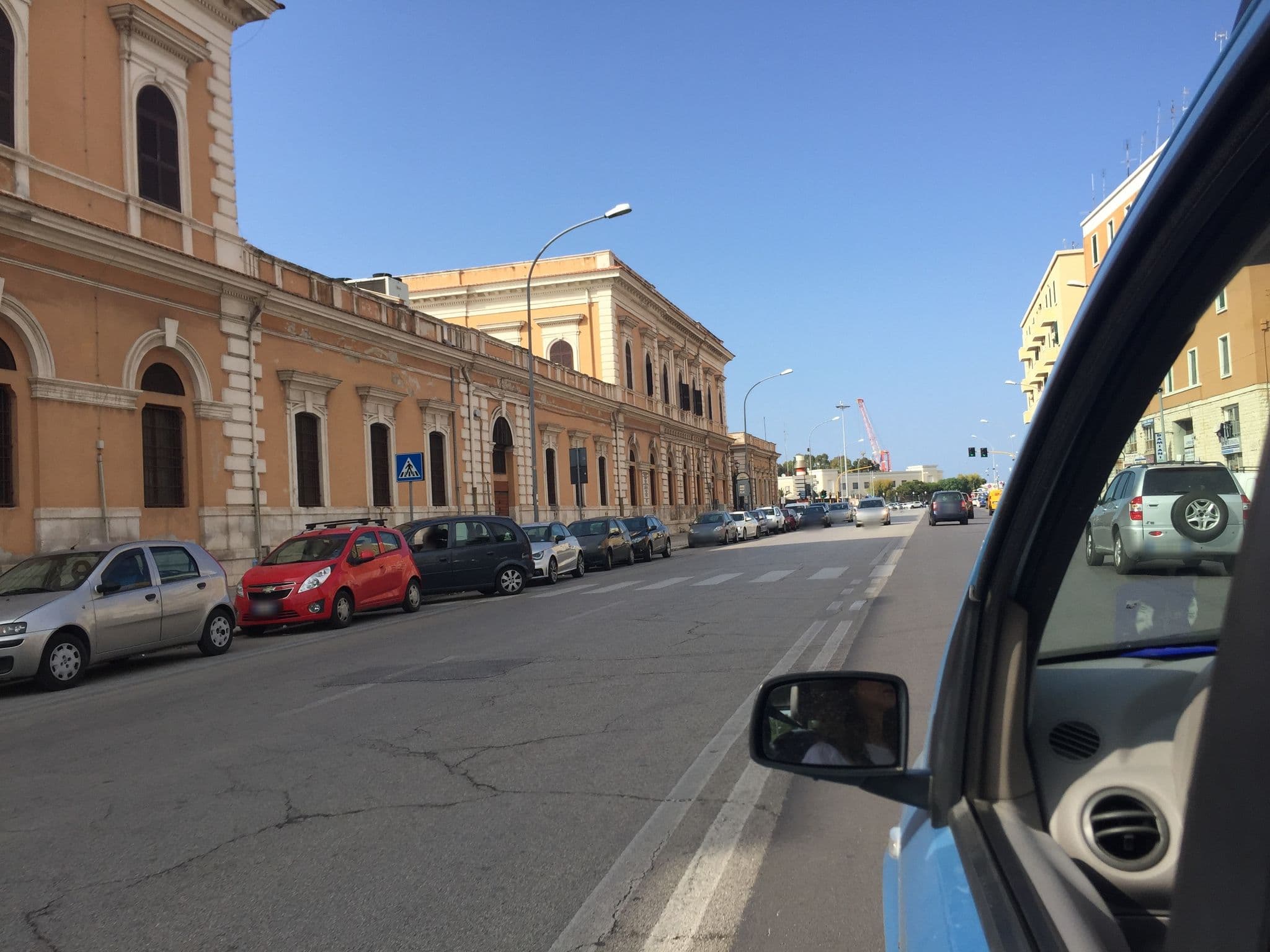 Street view near B&B La Corte dei Templari, Bari — © ariannabonasia (CC BY-SA · Mapillary)