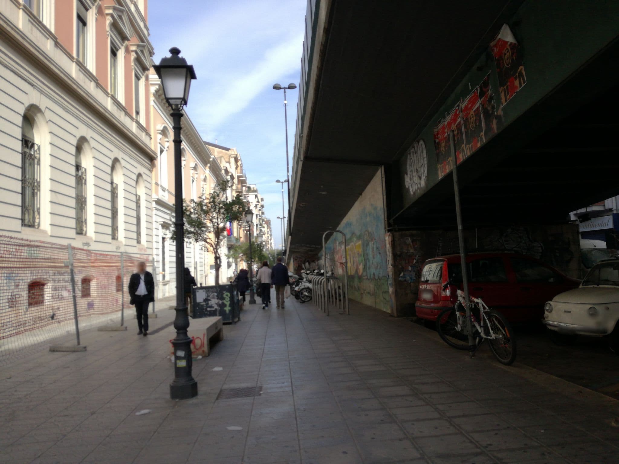 Street view near Appartamento Cavour, Bari — © natanmast (CC BY-SA · Mapillary)