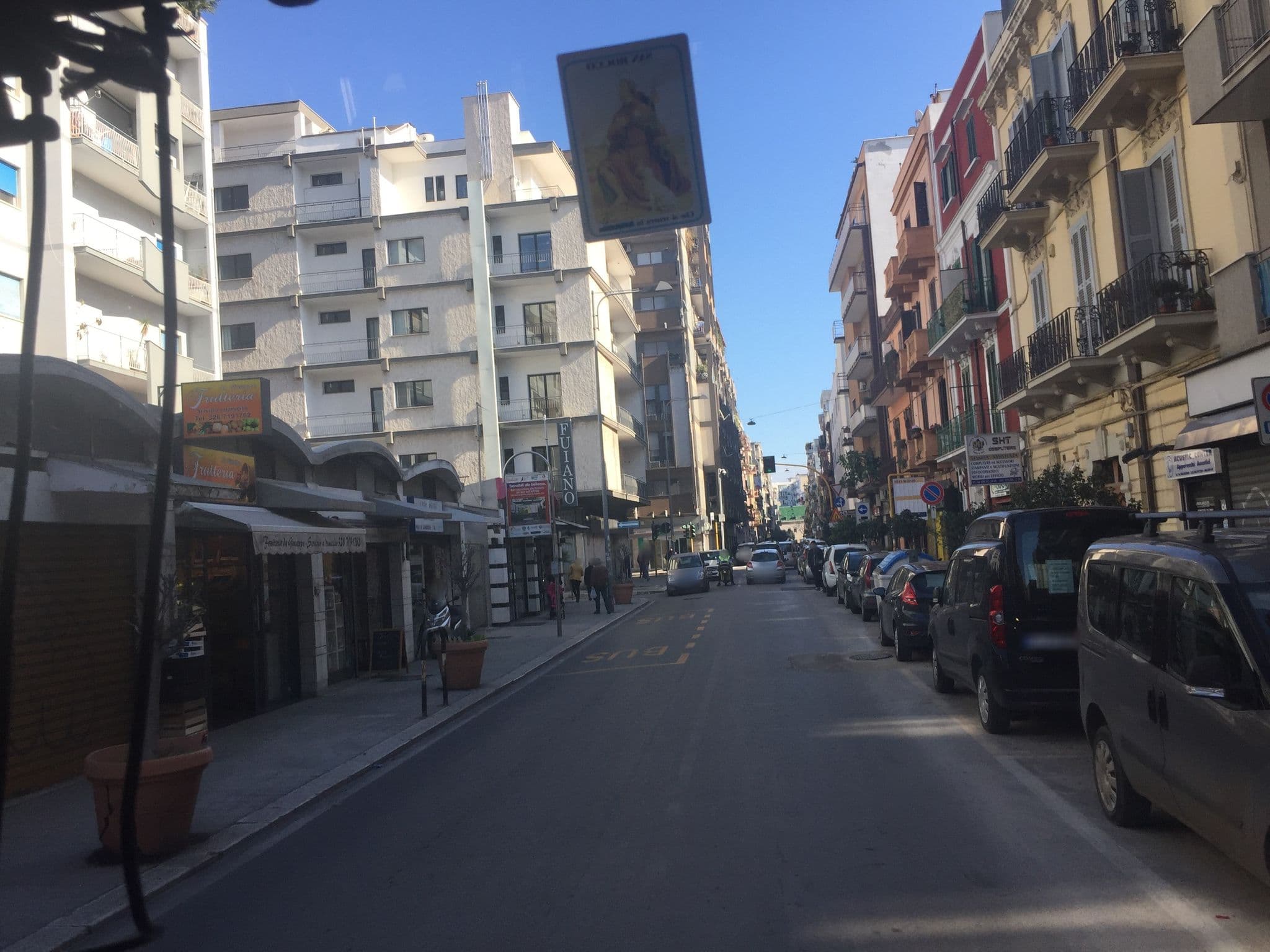 Street view near Pasubio 188 - CASA GIOIA, Bari — © dave017 (CC BY-SA · Mapillary)
