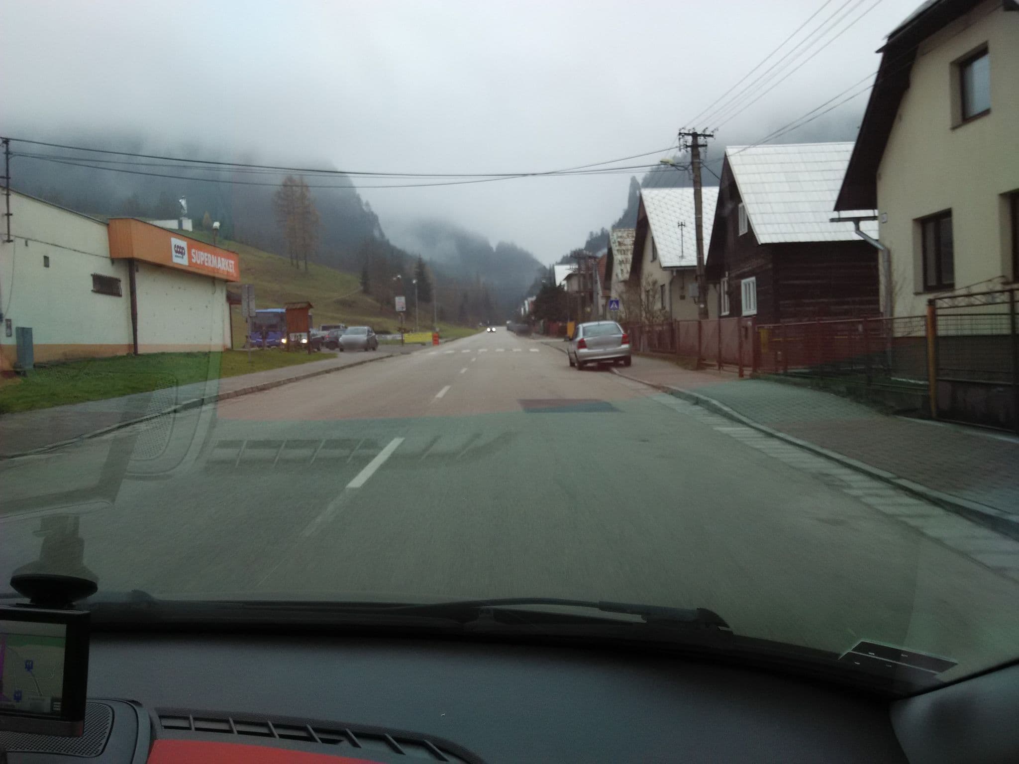 Street view near Chalupa Viktor, Terchová