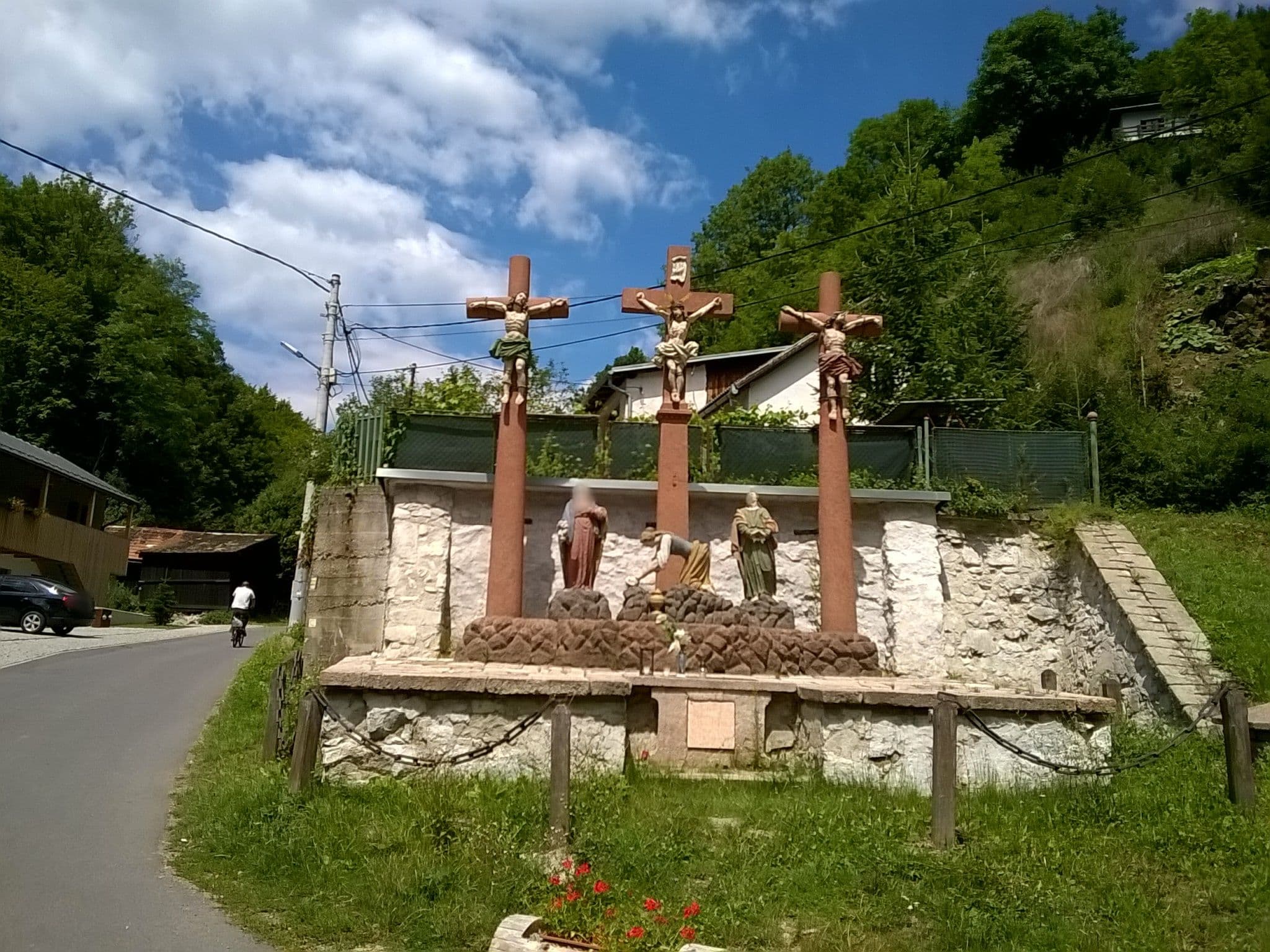Street view near Penzión Banský dom, Banská Štiavnica — © moon4 (CC BY-SA · Mapillary)