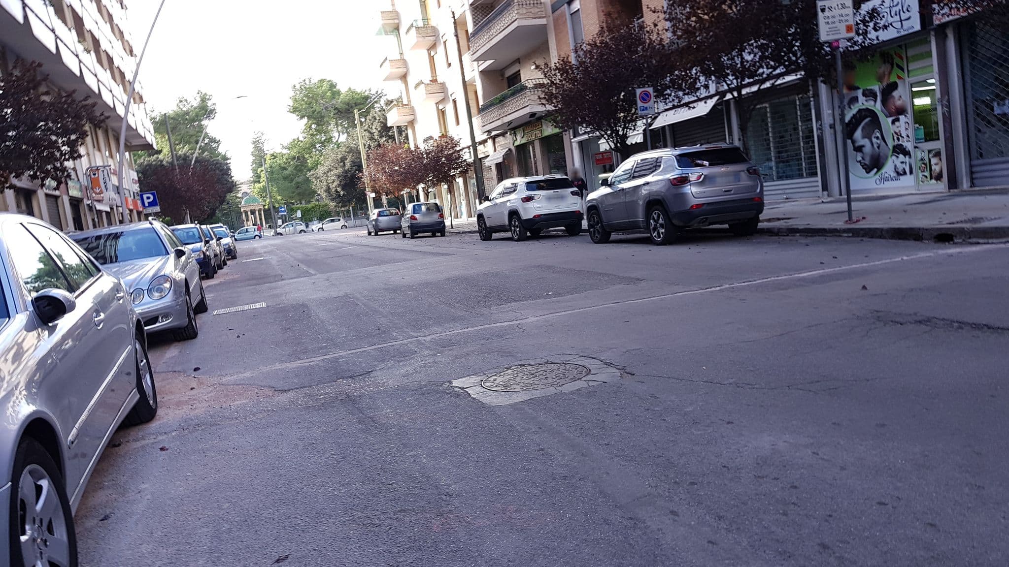 Street view near Suite della villa, Lecce — © ale_zena_it (CC BY-SA · Mapillary)