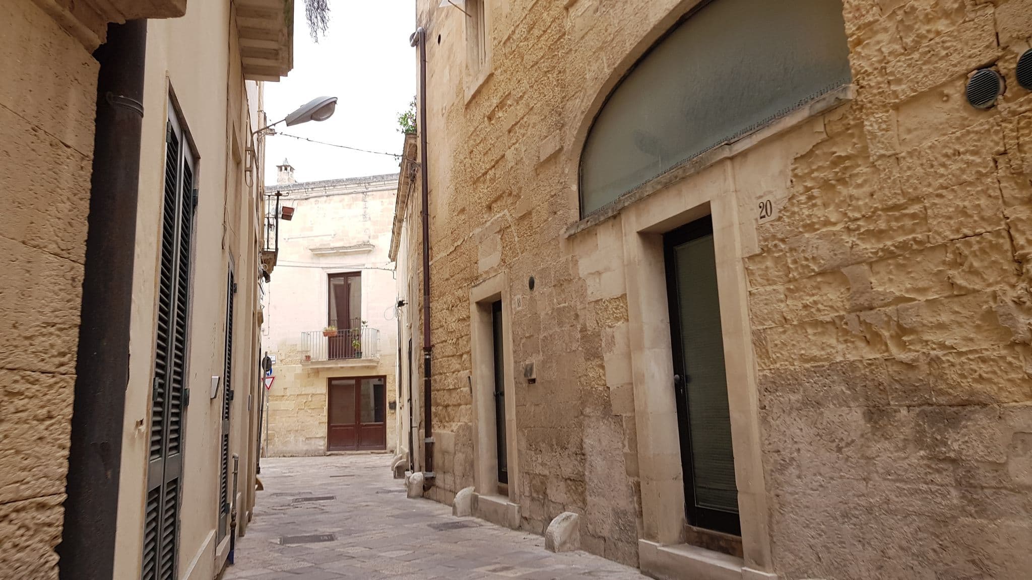 Street view near Dimora La Corte, Lecce — © ale_zena_it (CC BY-SA · Mapillary)