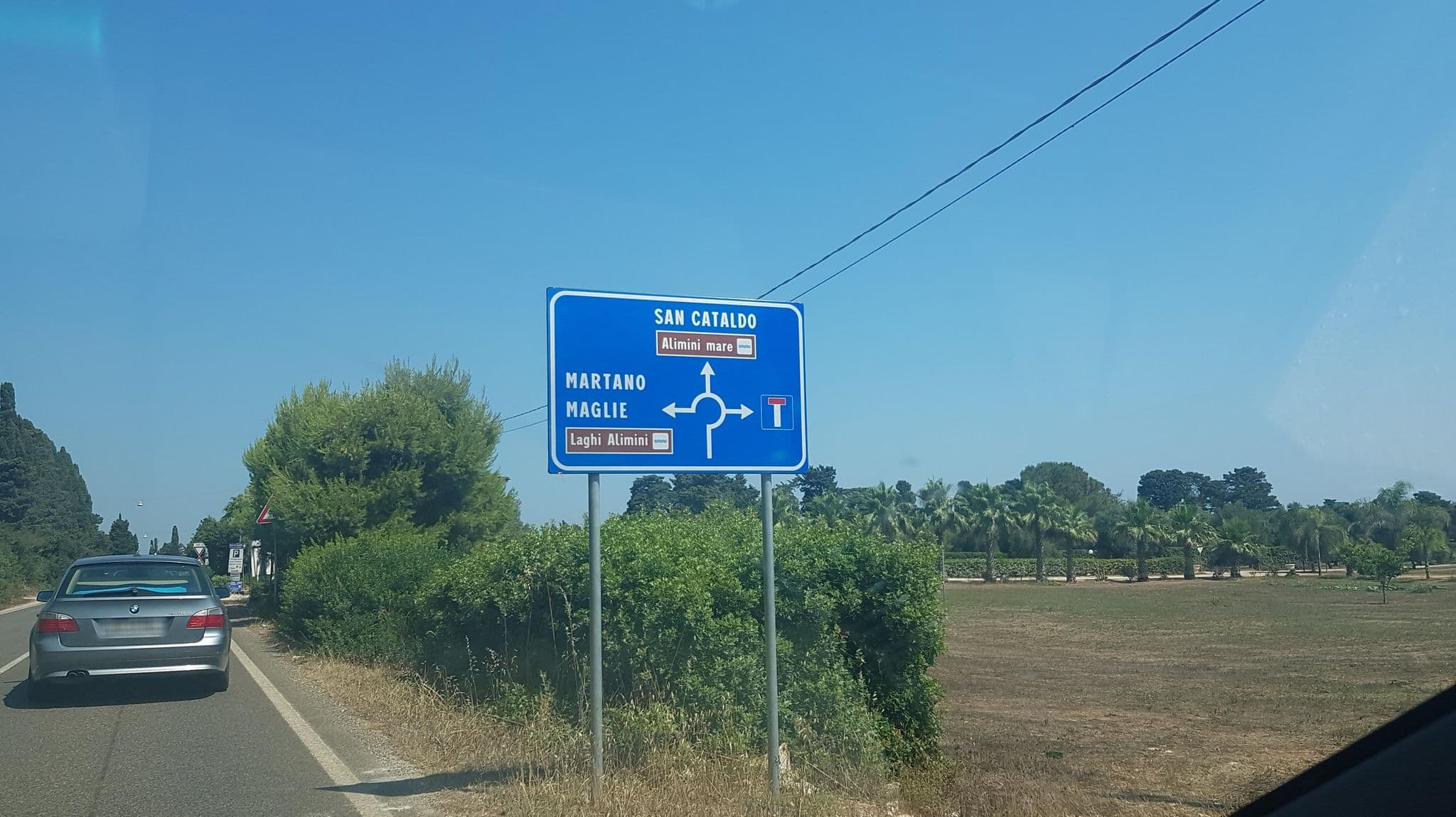 Street view near La Lanterna delle Fate, Otranto — © ale_zena_it (CC BY-SA · Mapillary)