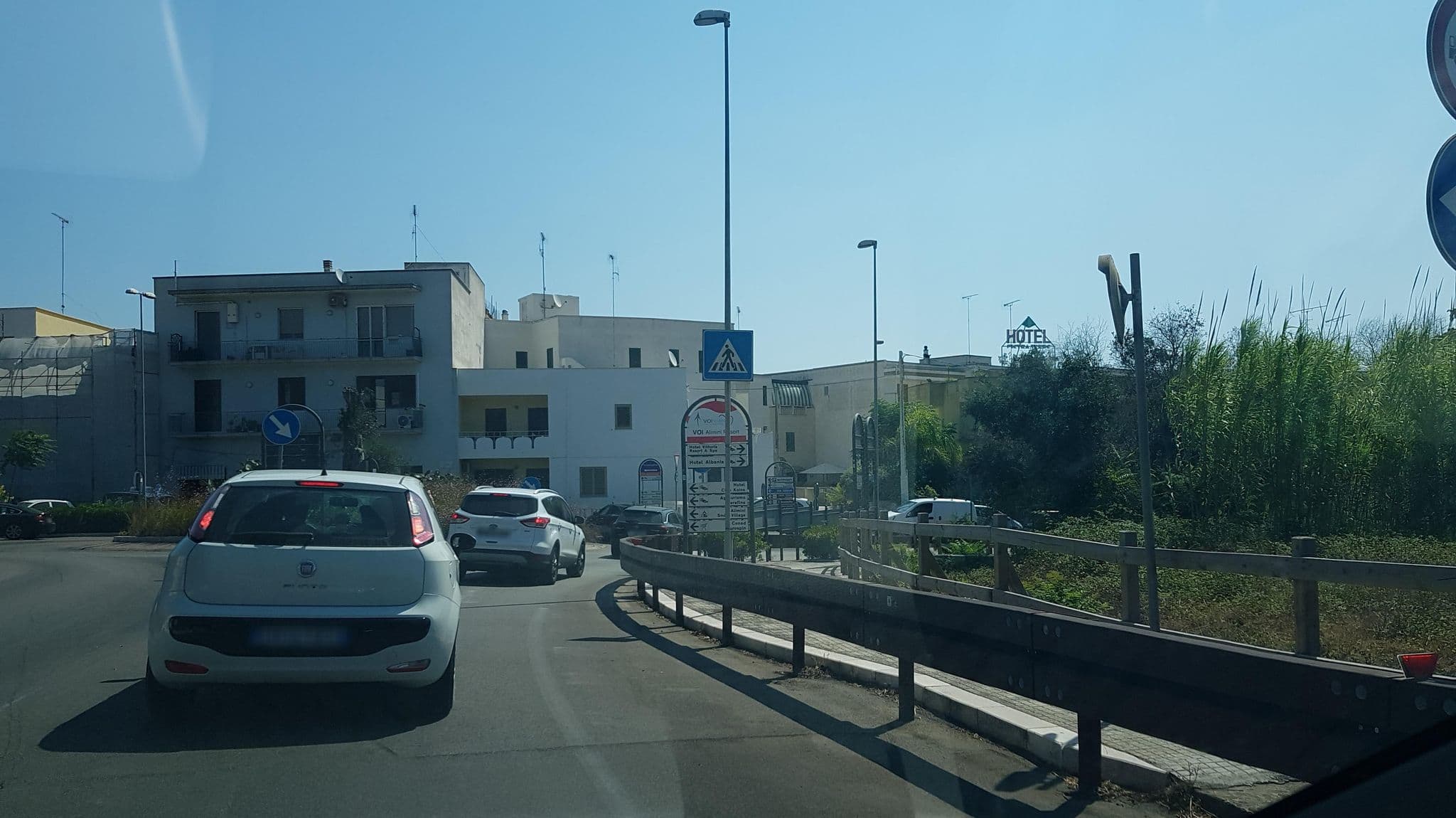 Street view near Albergo Hotel Rosa Antico, Otranto — © ale_zena_it (CC BY-SA · Mapillary)
