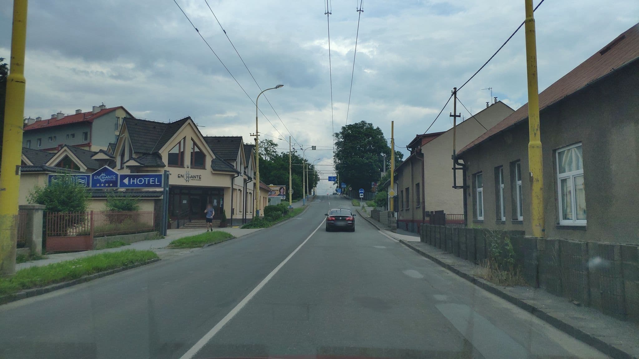 Street view near Enchanté Hotel & Restaurant, Prešov — © pavolg (CC BY-SA · Mapillary)