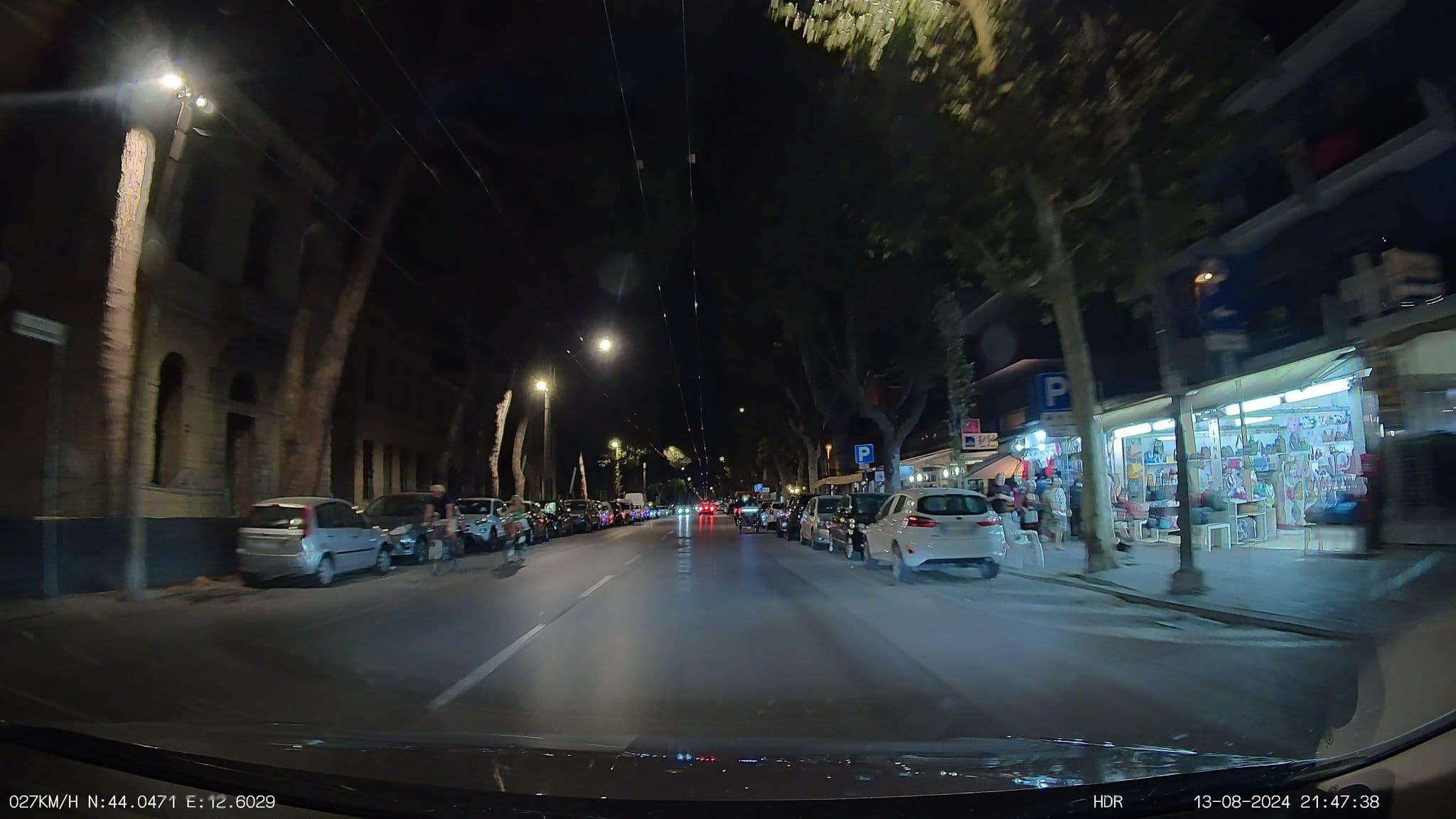 Street view near Hotel Acerboli, Rimini — © heetENkoel (CC BY-SA · Mapillary)