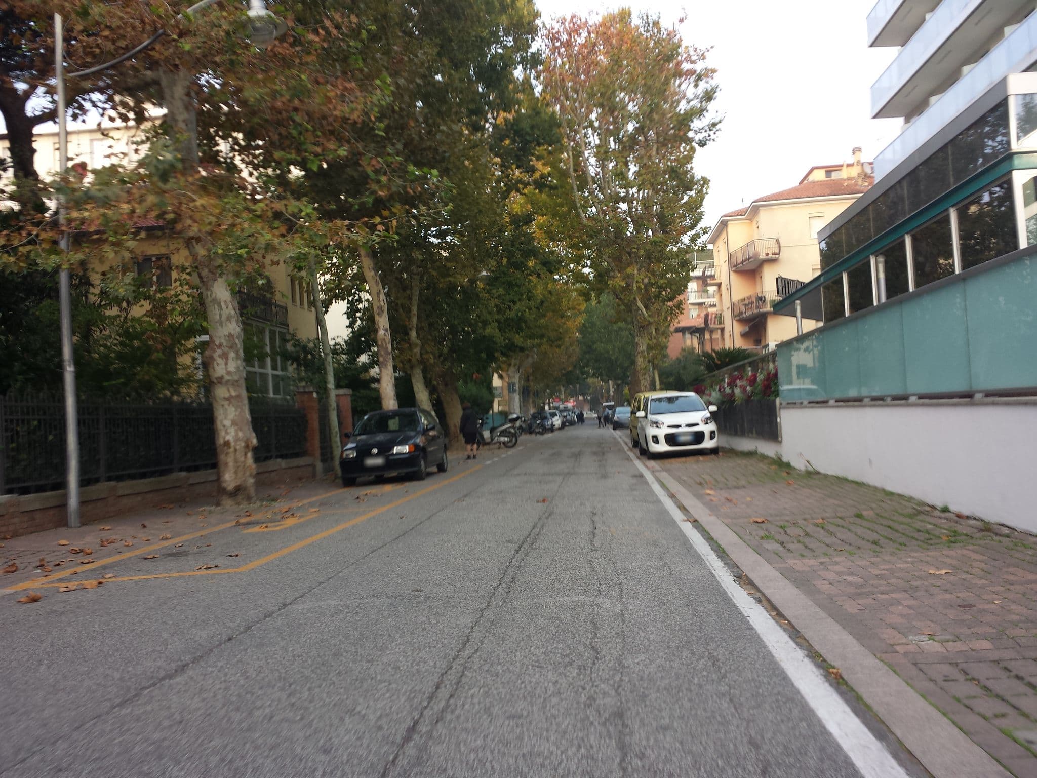 Street view near Aquahotel, Rimini — © marijaackovska (CC BY-SA · Mapillary)