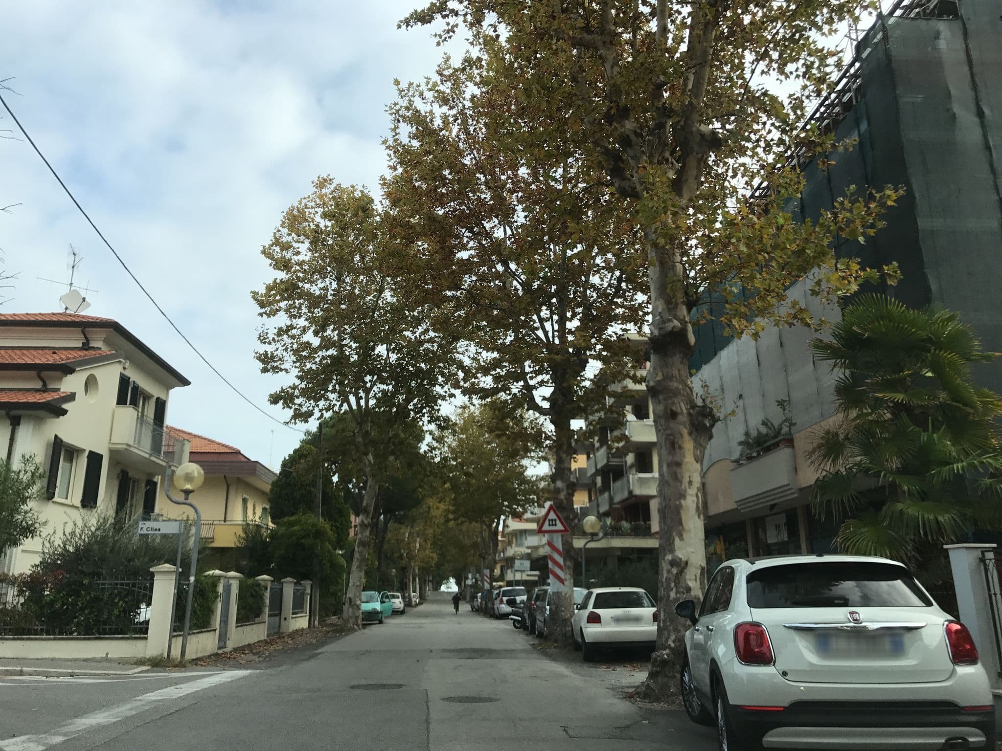 Street view near Villa Maggioli, Rimini — © asturksever (CC BY-SA · Mapillary)