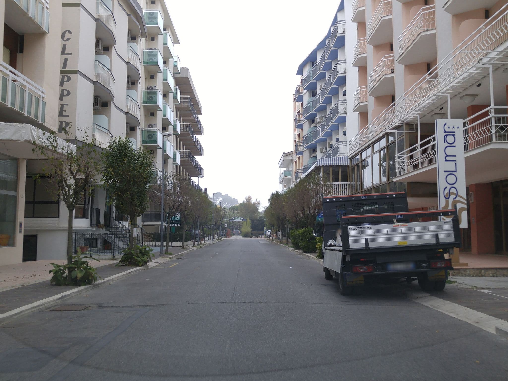 Street view near Hotel Chic, Cattolica — © sorcrosc (CC BY-SA · Mapillary)