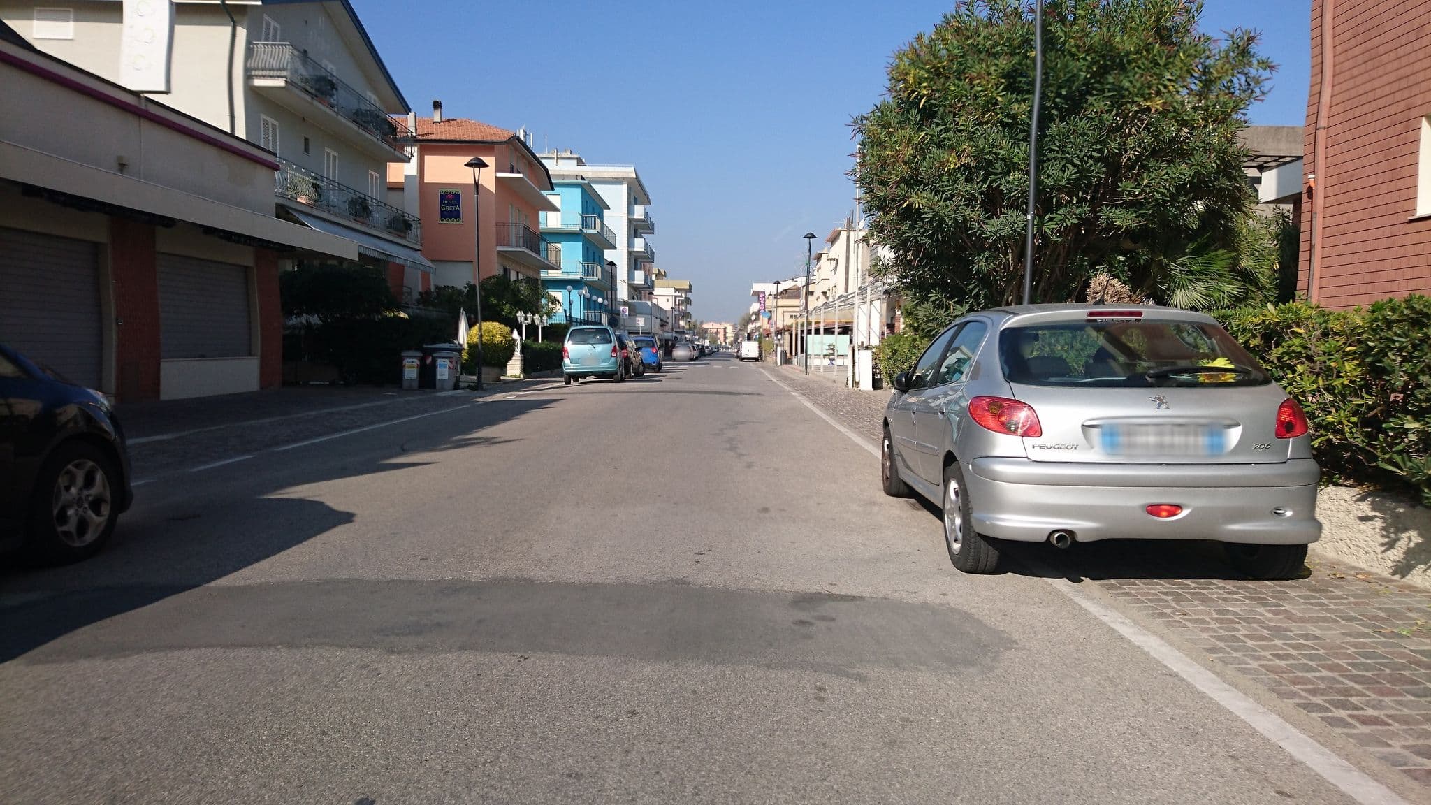 Street view near Hotel Driade sul mare, Rimini — © voschix (CC BY-SA · Mapillary)