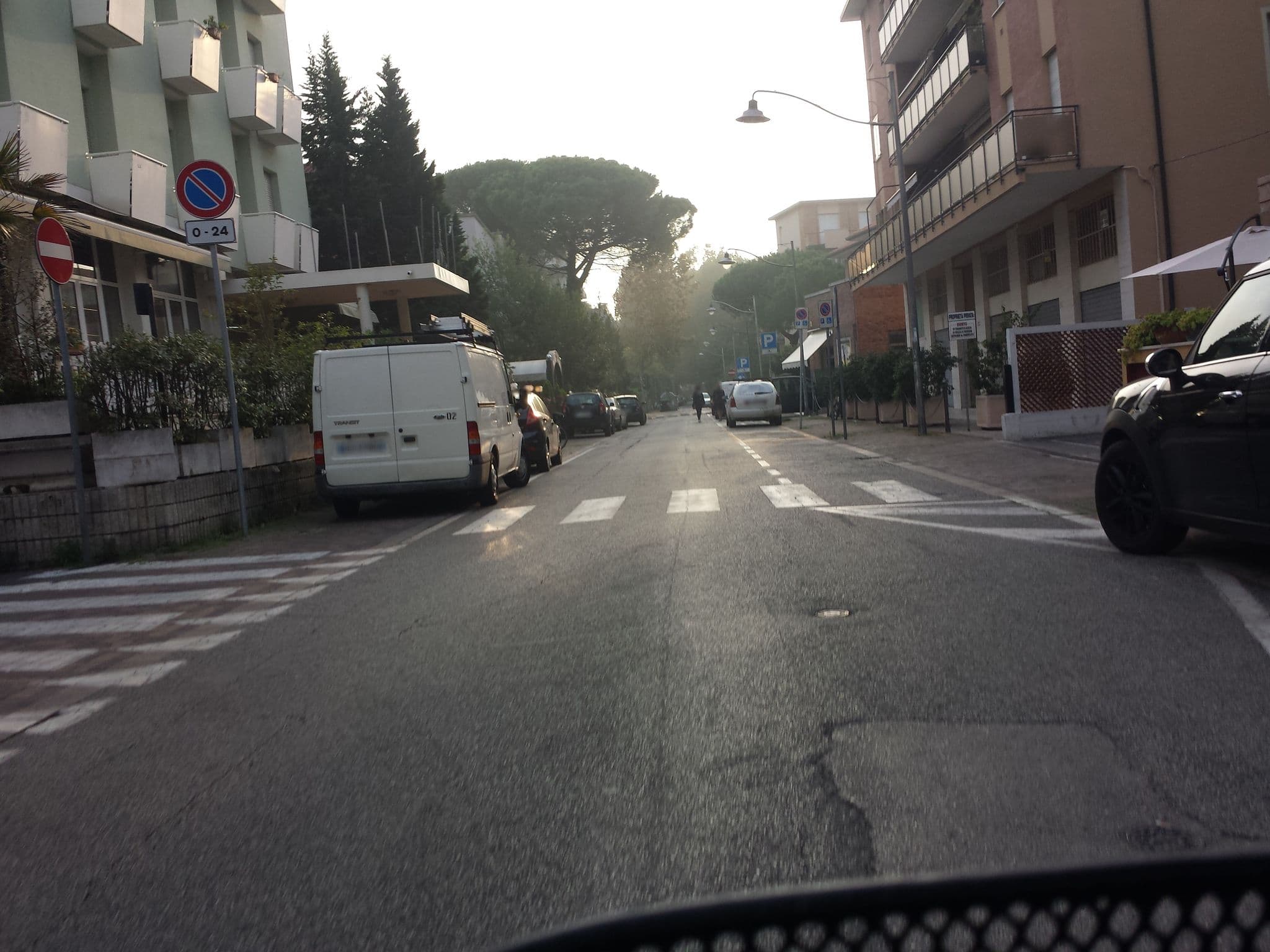 Street view near b&b, Rimini — © marijaackovska (CC BY-SA · Mapillary)