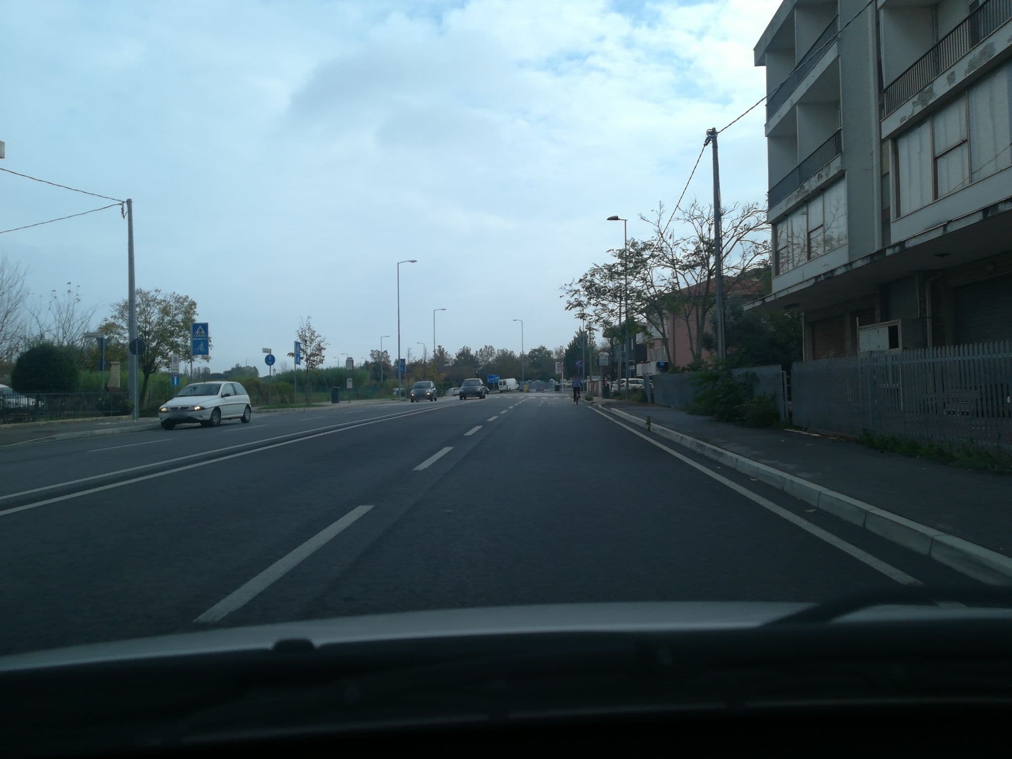 Street view near Hotel Coronado Aeroporto, Riccione — © battarsa (CC BY-SA · Mapillary)