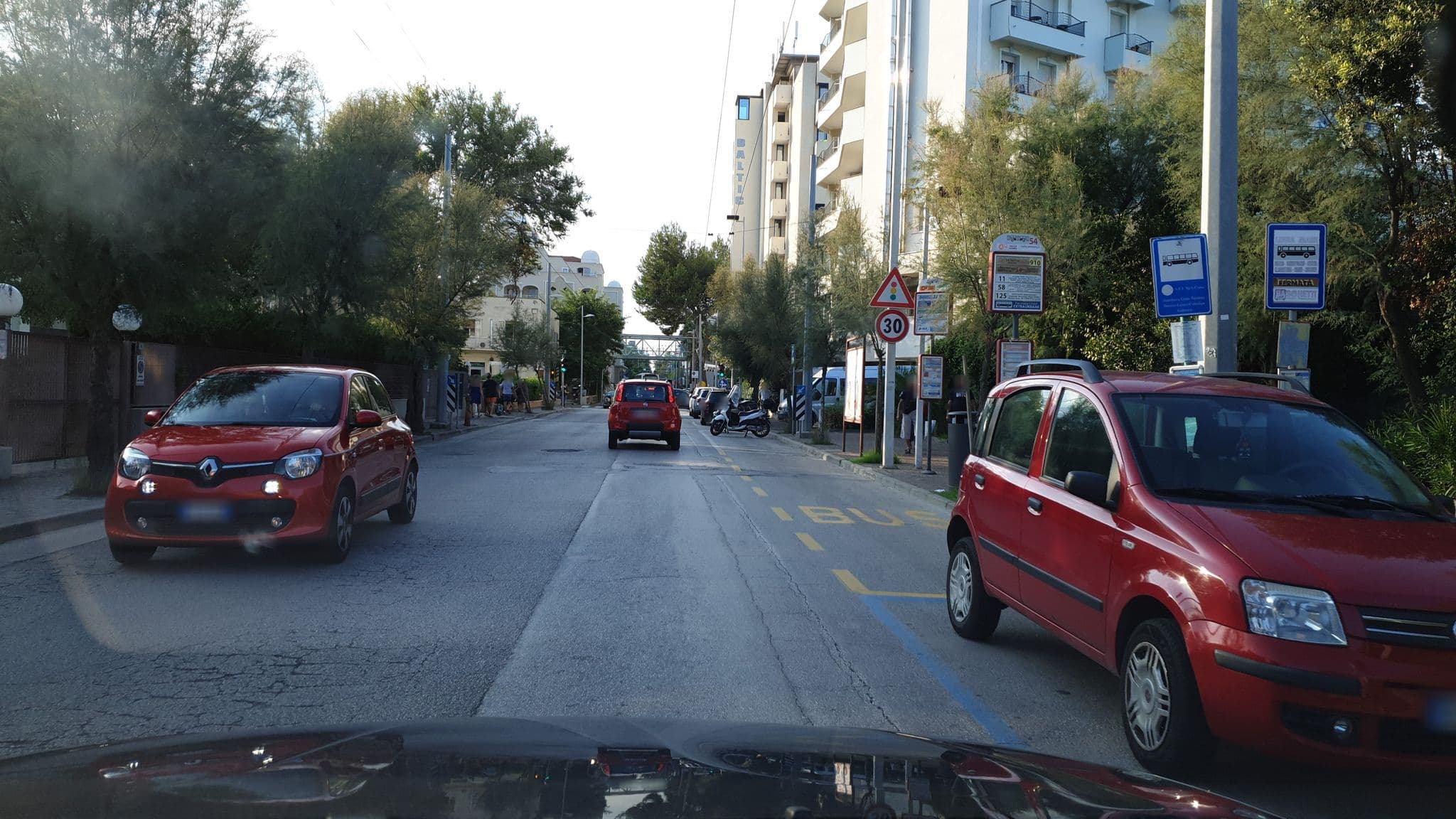 Street view near Stanza 218 Hotel Gran Bretagna, Riccione — © zerbit (CC BY-SA · Mapillary)