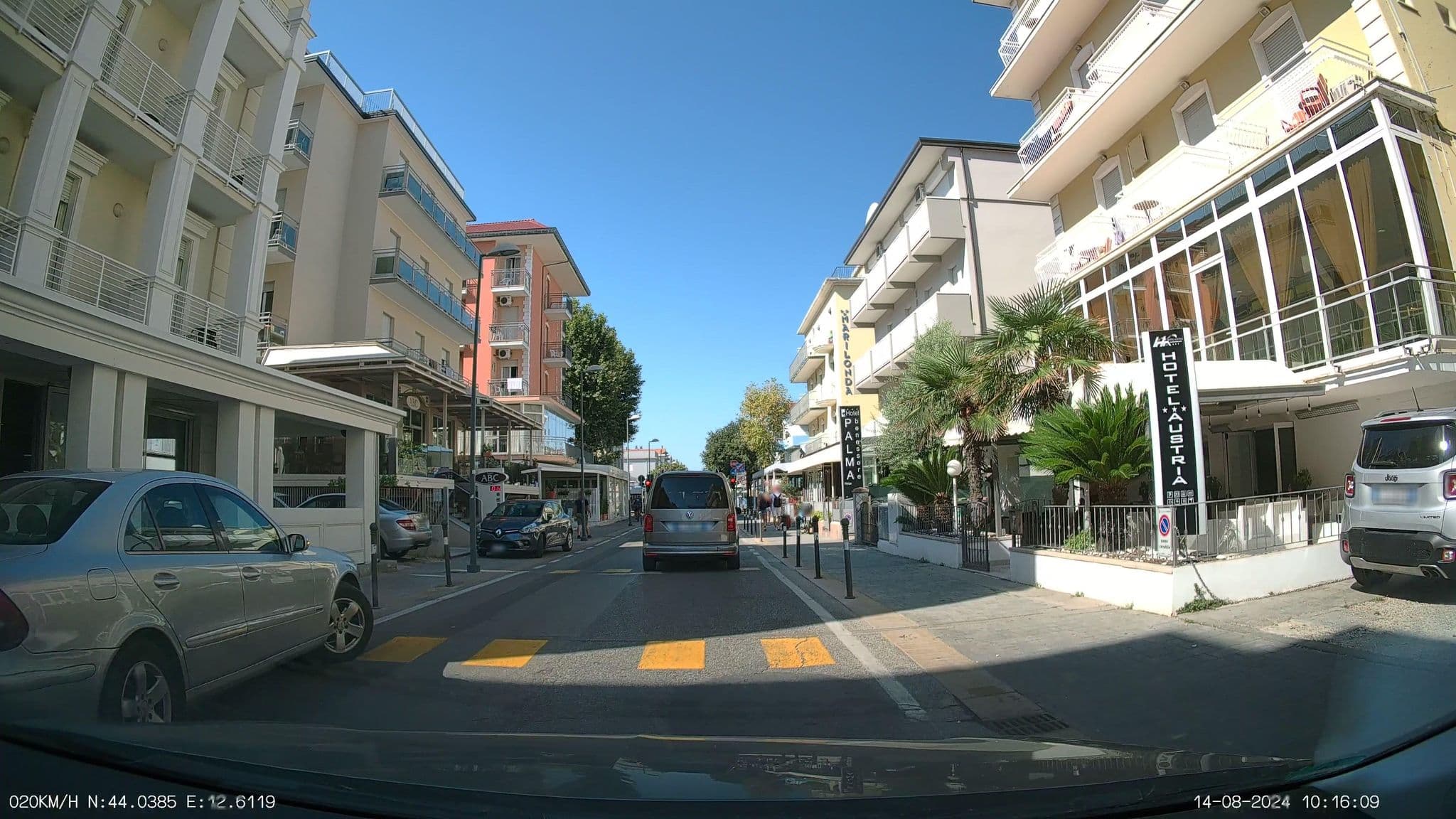 Street view near Hotel ABC Rimini, Rimini — © heetENkoel (CC BY-SA · Mapillary)
