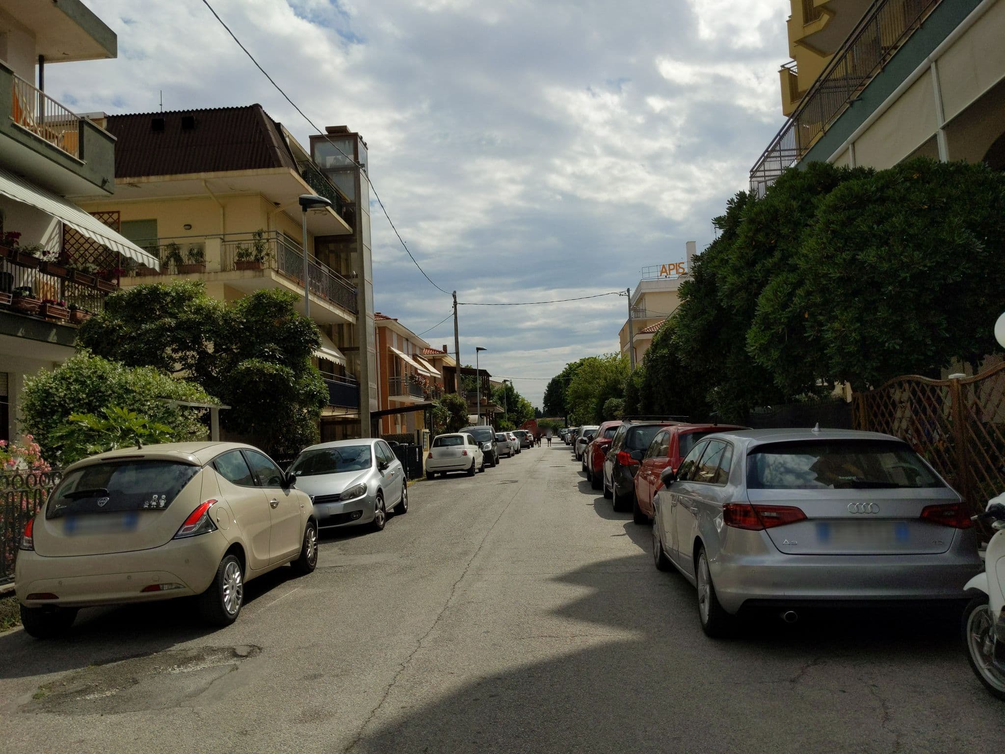 Street view near Hotel Stradiot, Rimini — © sorcrosc (CC BY-SA · Mapillary)
