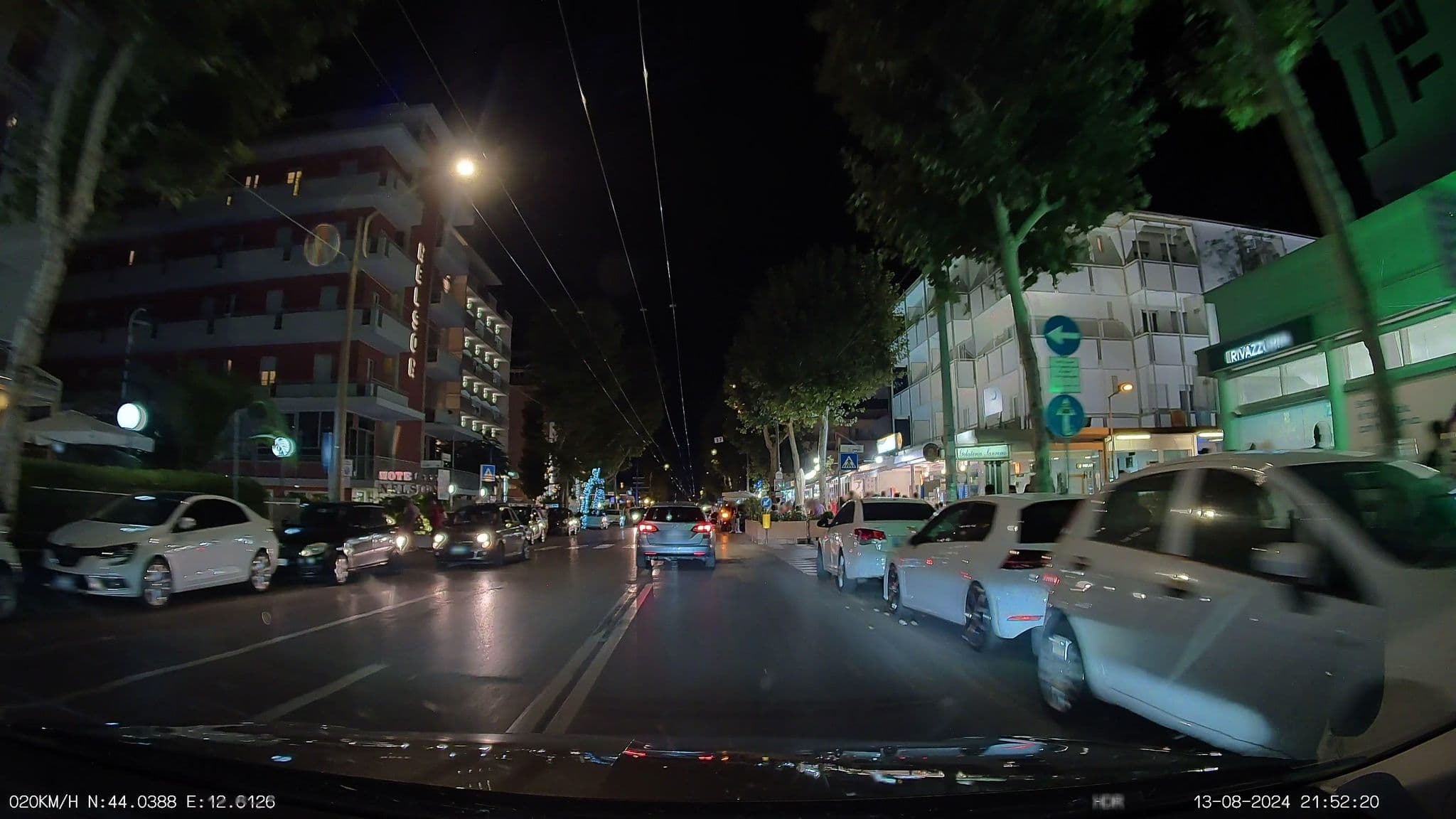 Street view near Hotel Sanremo 3*, Rimini — © heetENkoel (CC BY-SA · Mapillary)